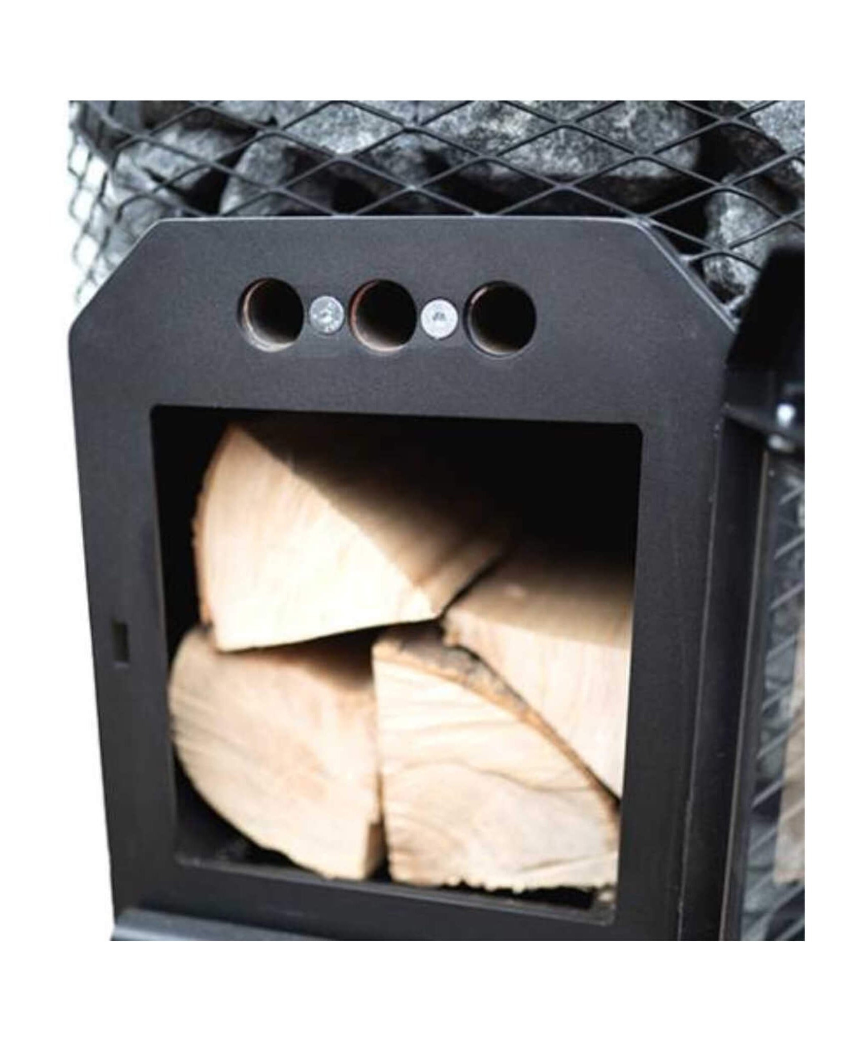 Cozy Heat Thru-Wall Wood Fired Sauna Heater Stove [COZY TW] (SAK82634)