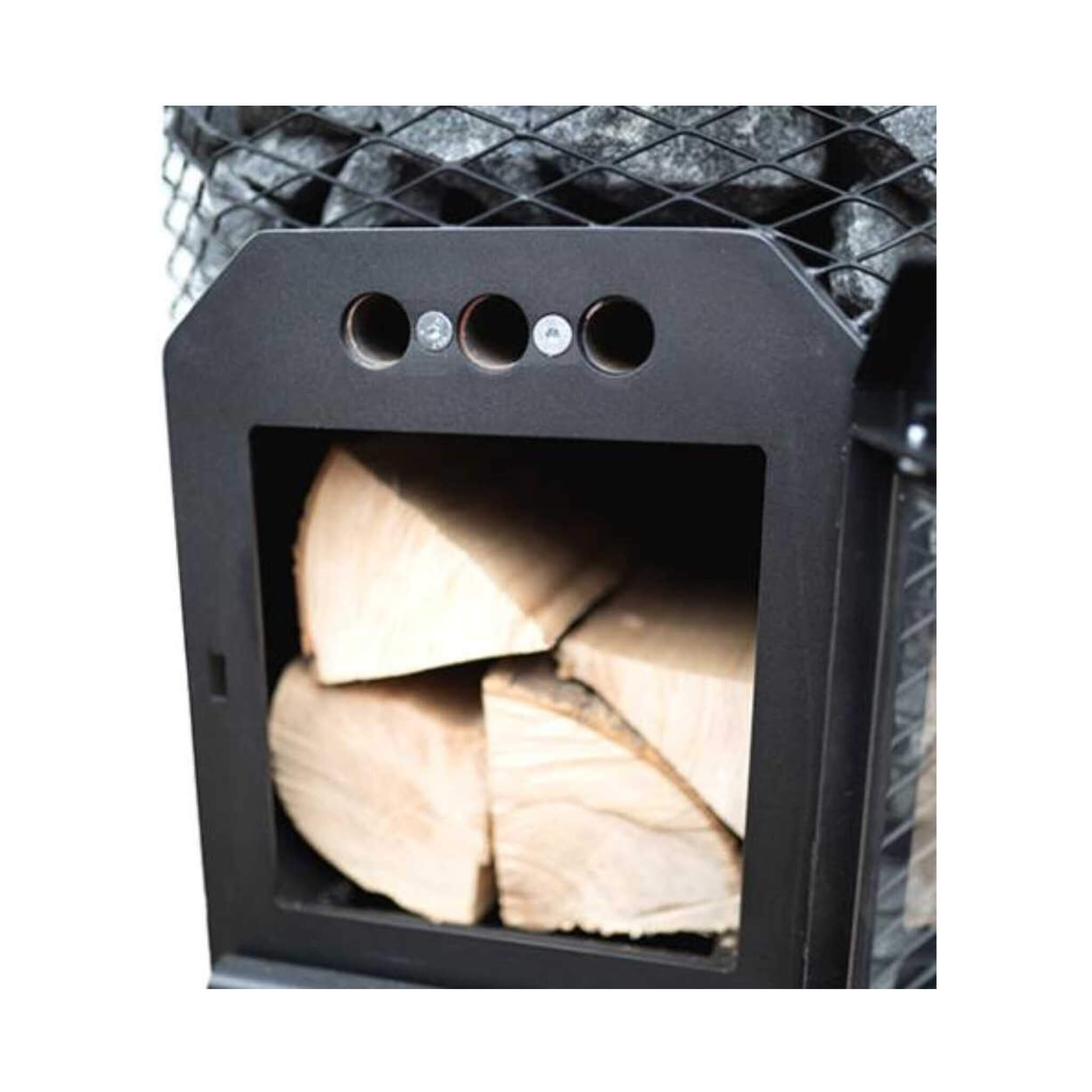 Cozy Heat Thru-Wall Wood Fired Sauna Heater Stove [COZY TW] (SAK82634)