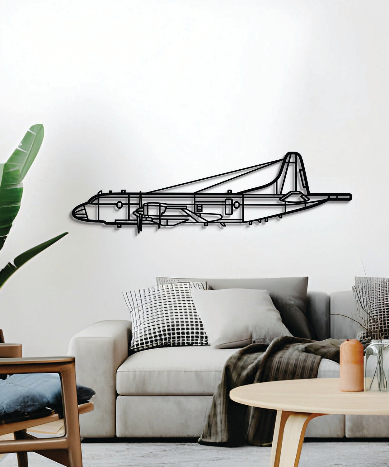 CP-140 Aurora Metallflugzeug Wandkunst - NCP0543