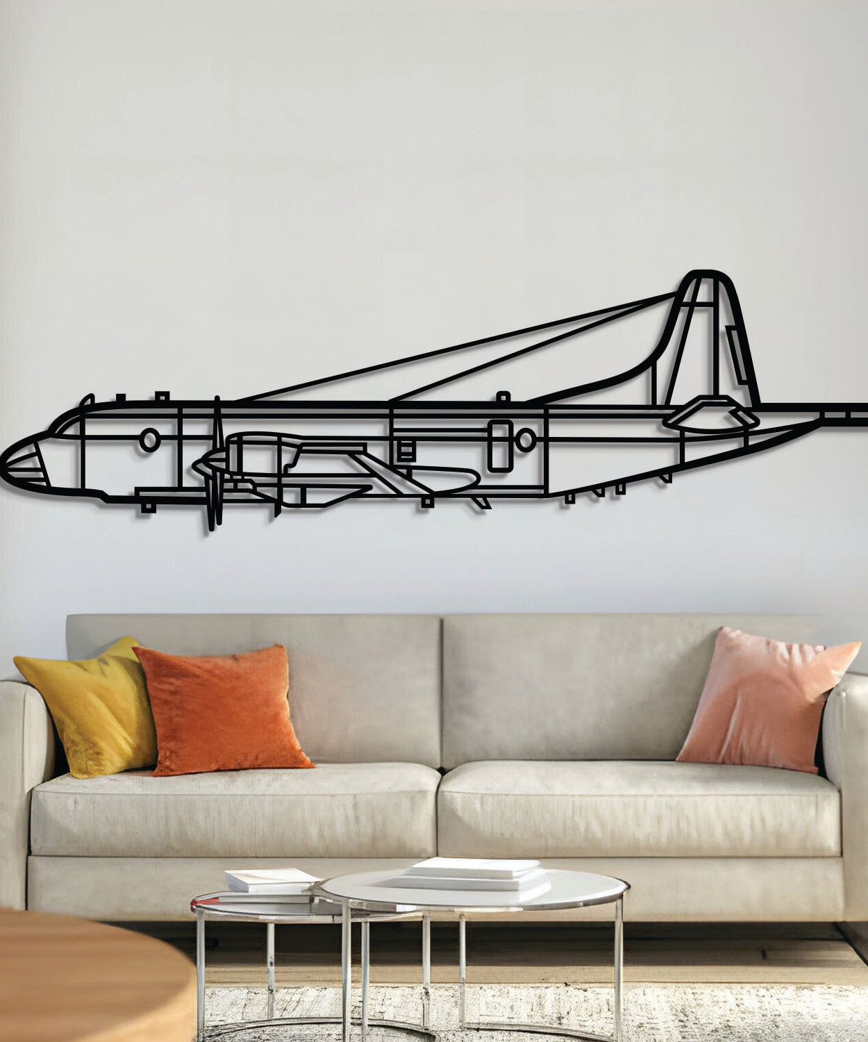 CP-140 Aurora Metallflugzeug Wandkunst - NCP0543
