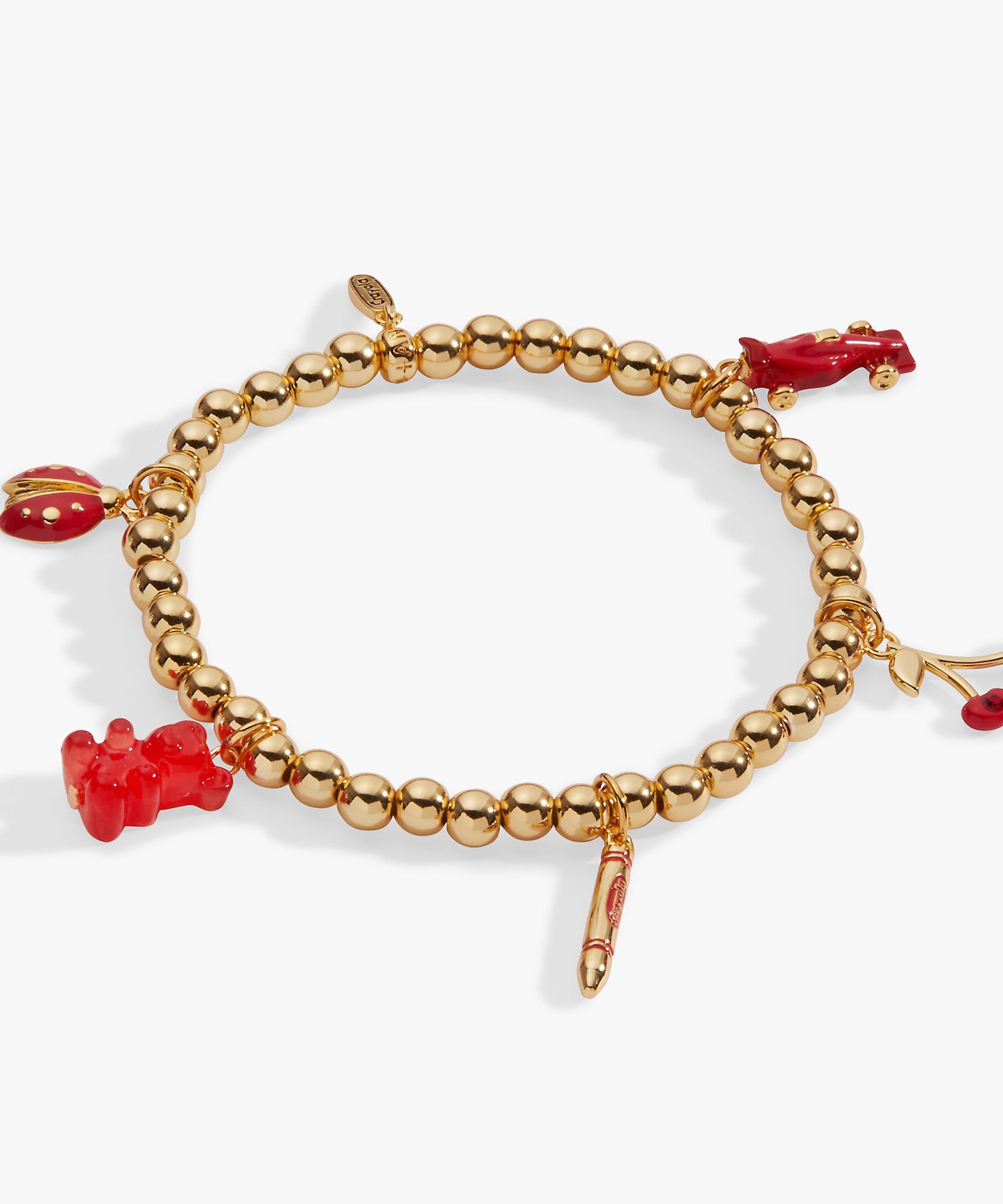 Crayola Fan Favorites Scarlet Charm Stretch Bracelet