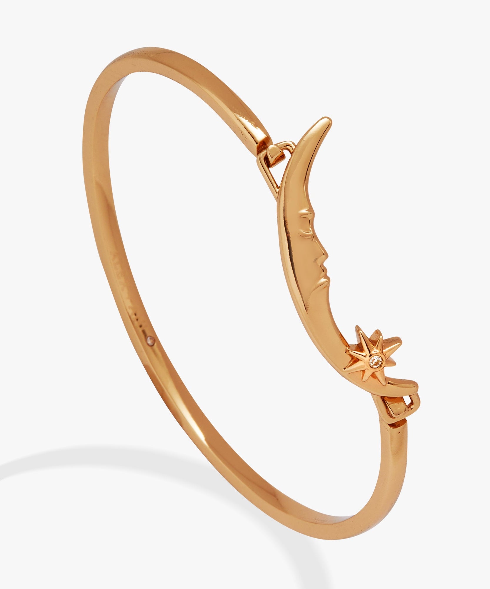 Crescent Moon Tension Bangle