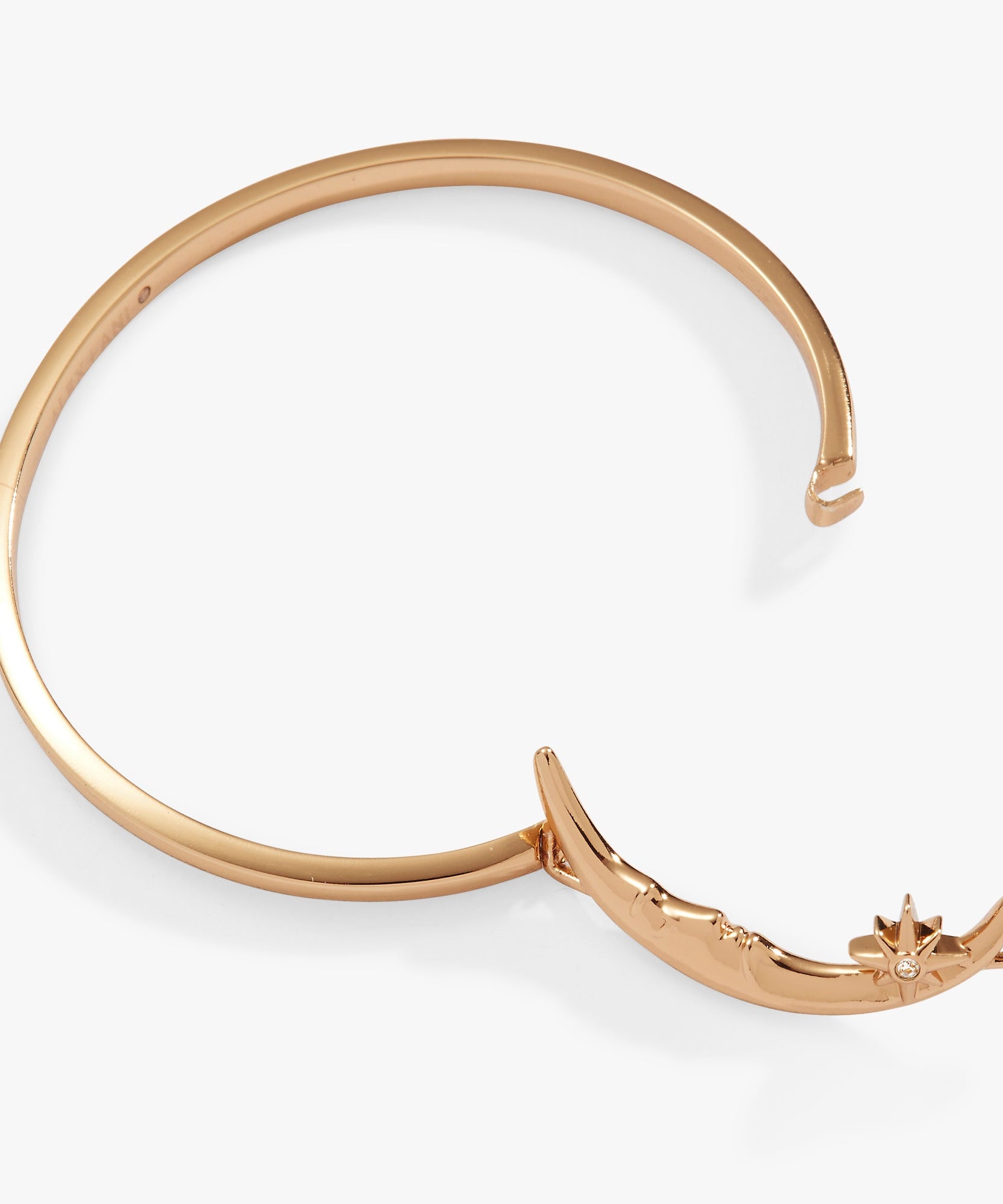 Crescent Moon Tension Bangle