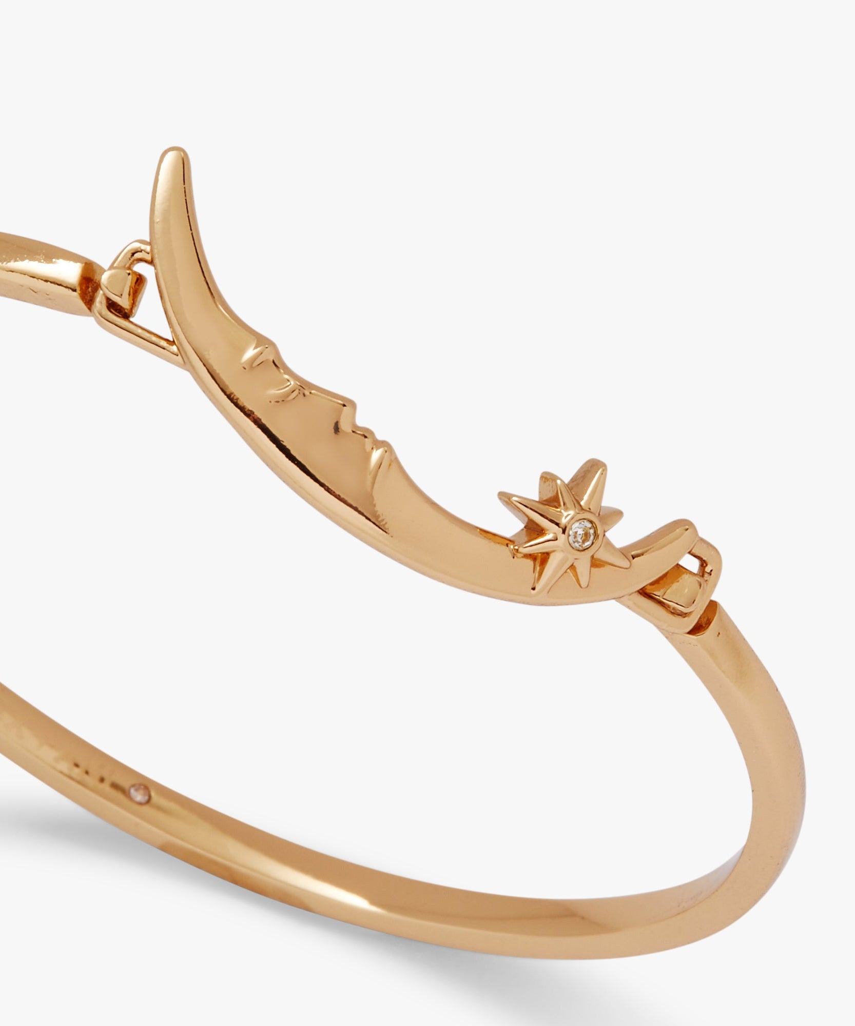Crescent Moon Tension Bangle