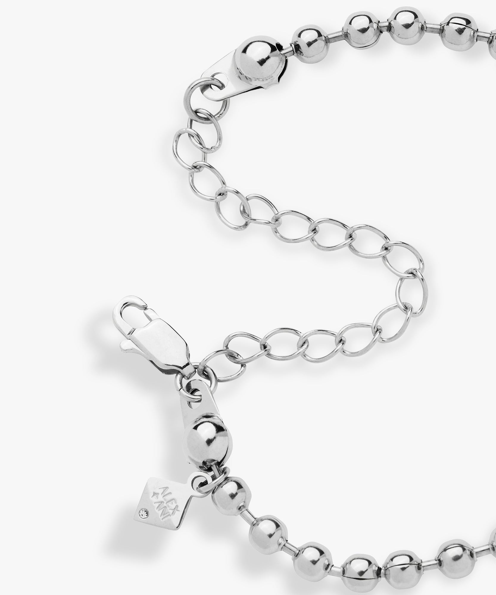 Cross Ball Chain Bracelet