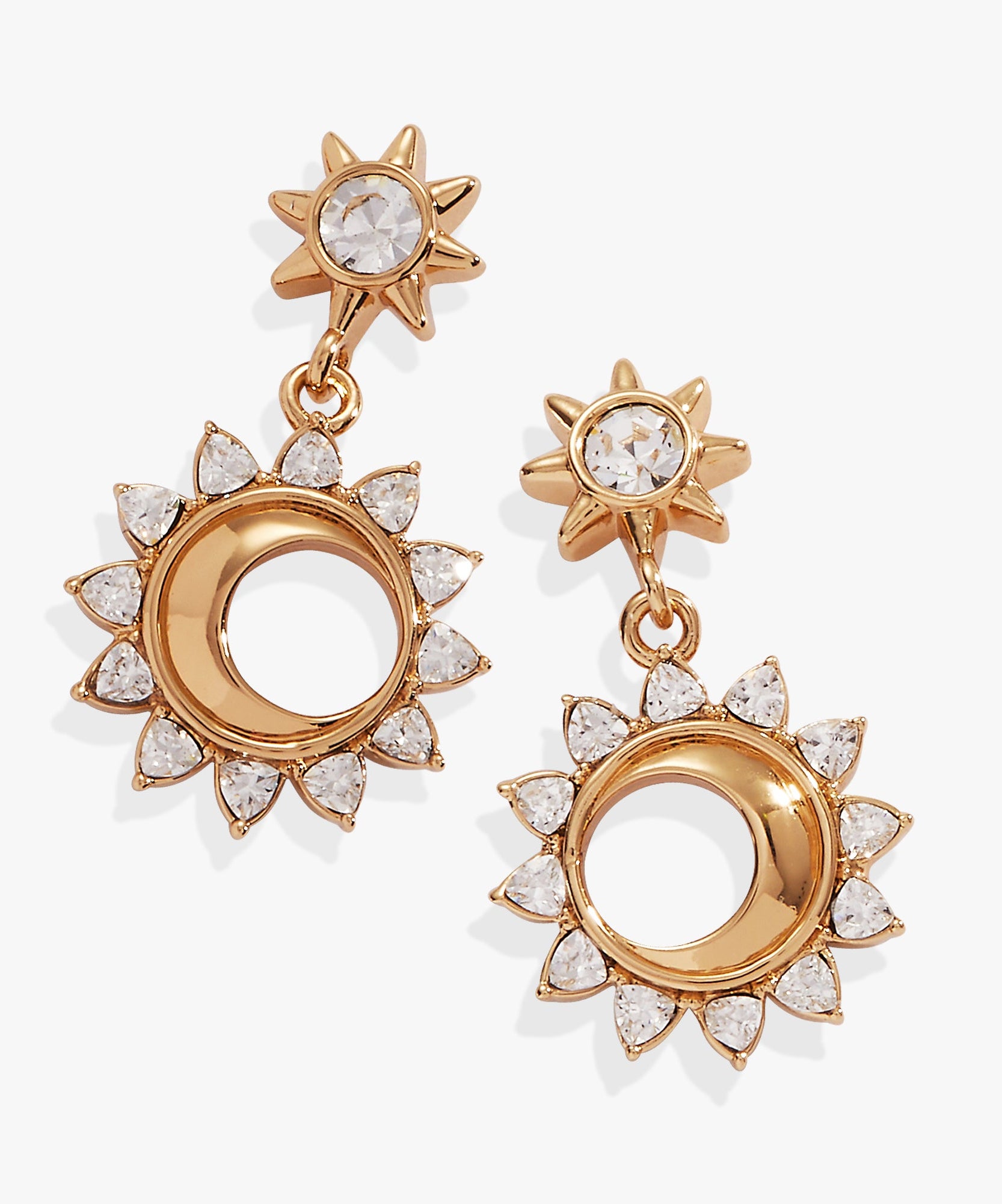 Crystal Celestial Drop Earrings