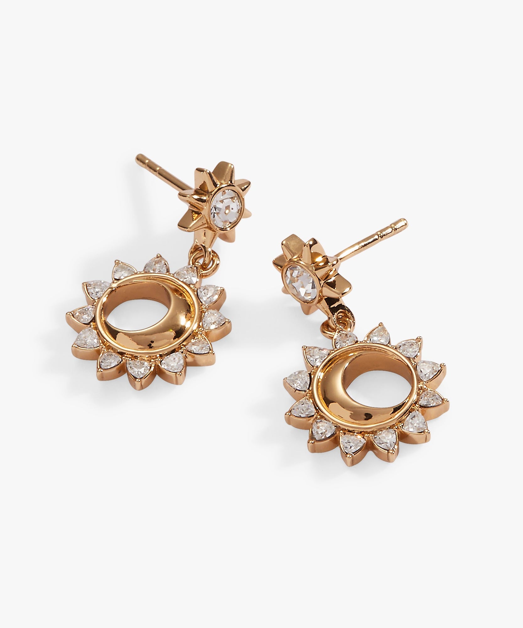 Crystal Celestial Drop Earrings