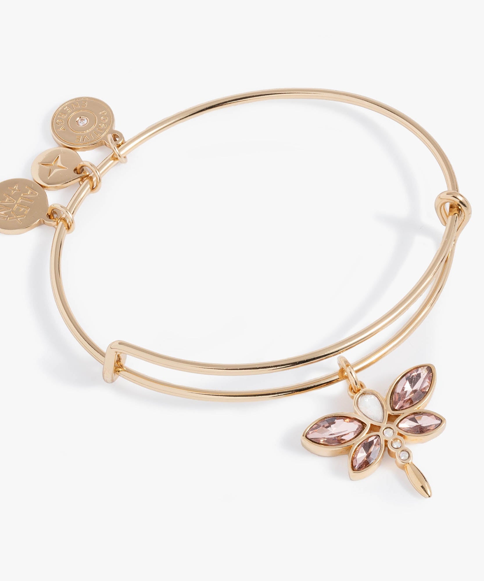 Crystal Dragonfly Bangle
