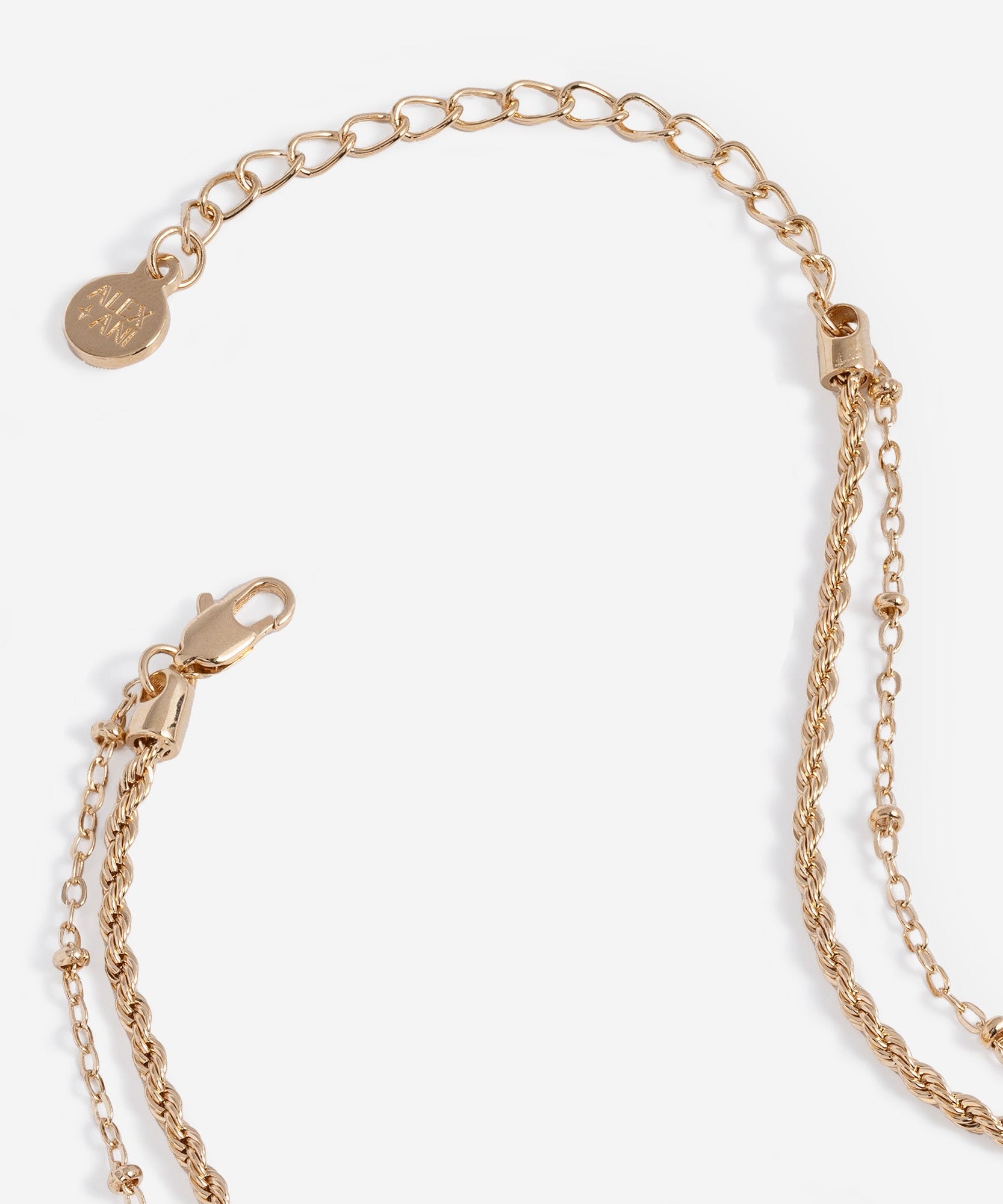 Crystal Dragonfly Double Layer Necklace