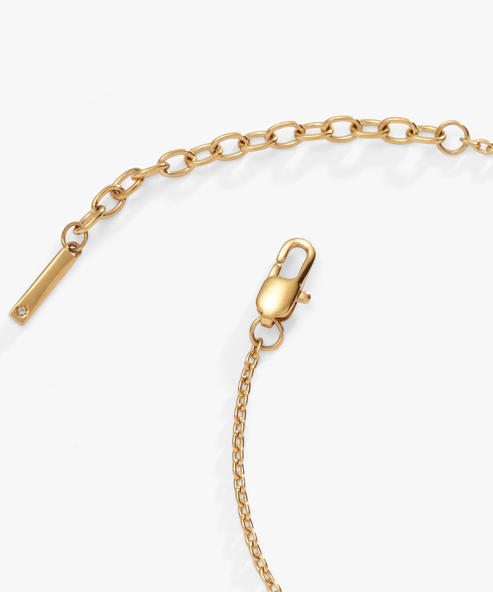 Crystal Heart Inline Bracelet