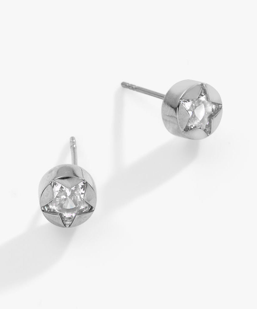 Crystal Star Mini Stud Earrings
