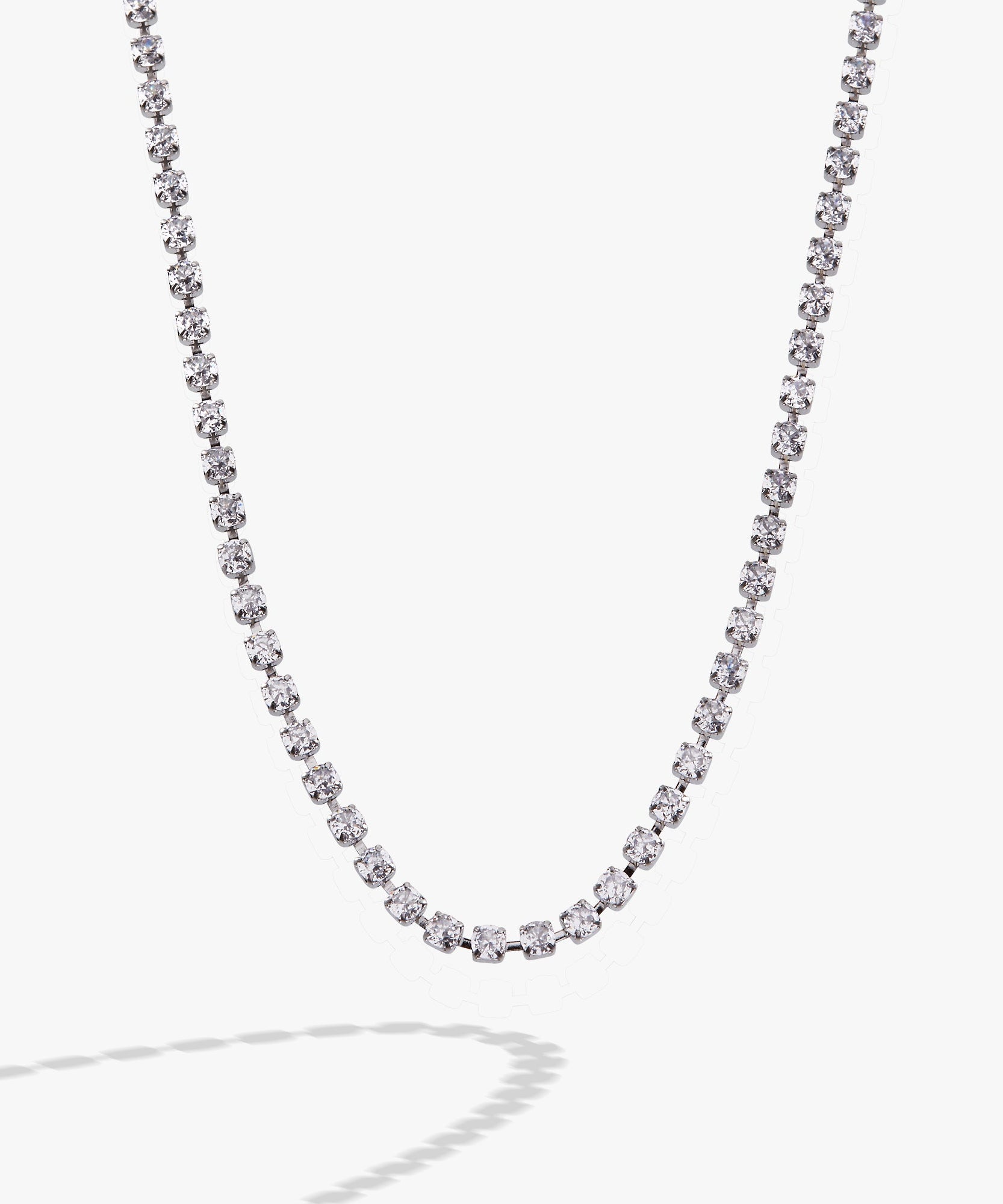 Crystal Tennis Chain Necklace