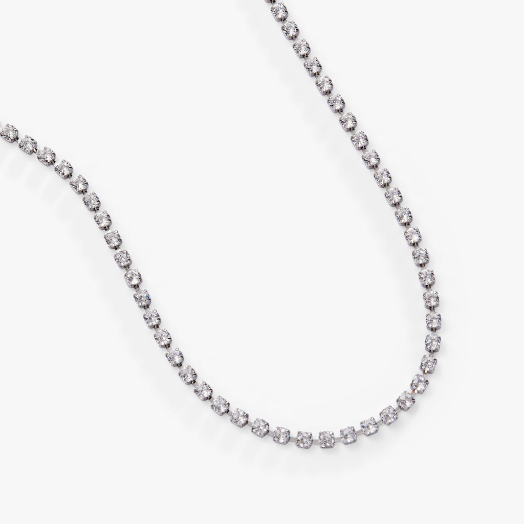 Crystal Tennis Chain Necklace