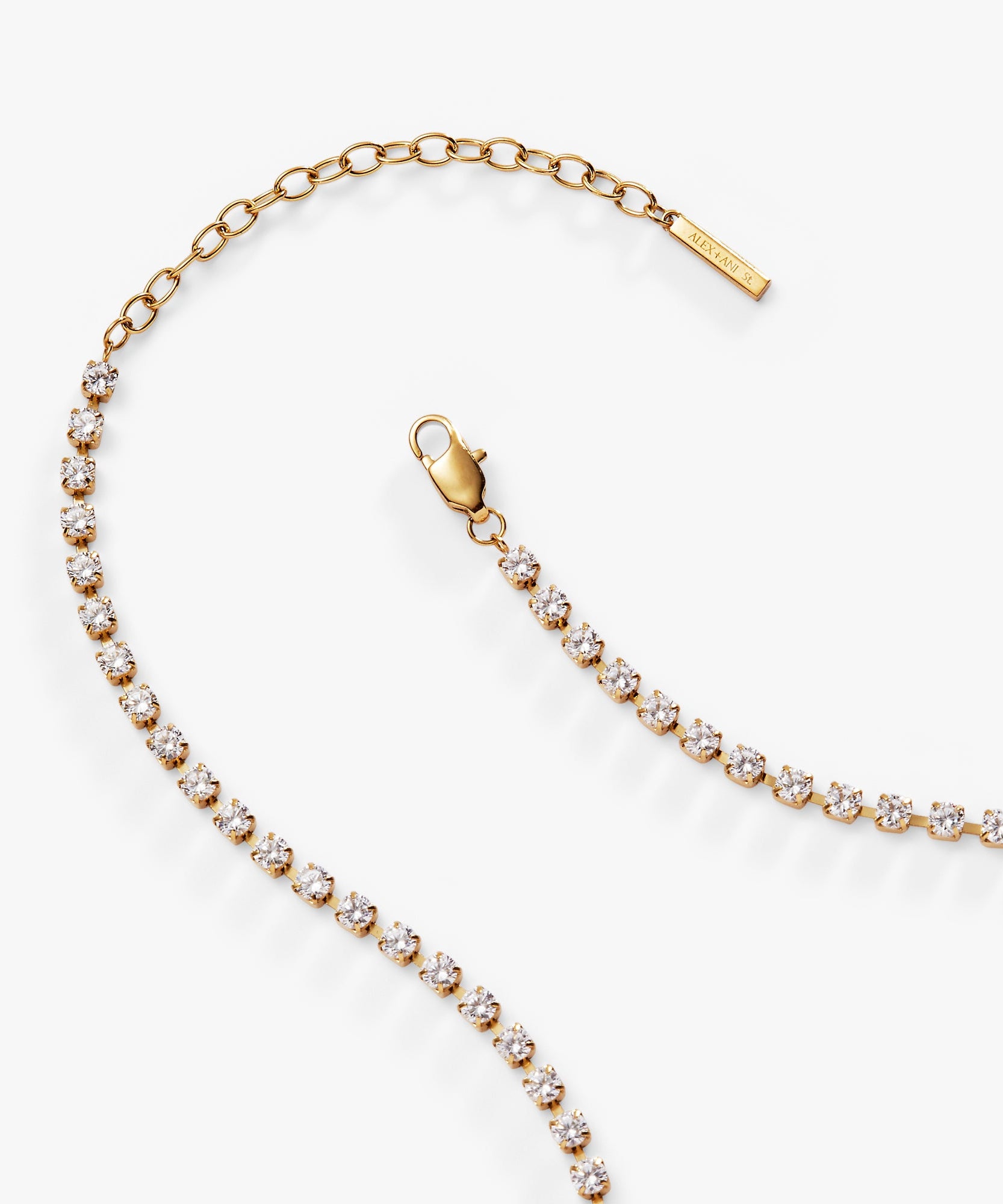Crystal Tennis Chain Necklace