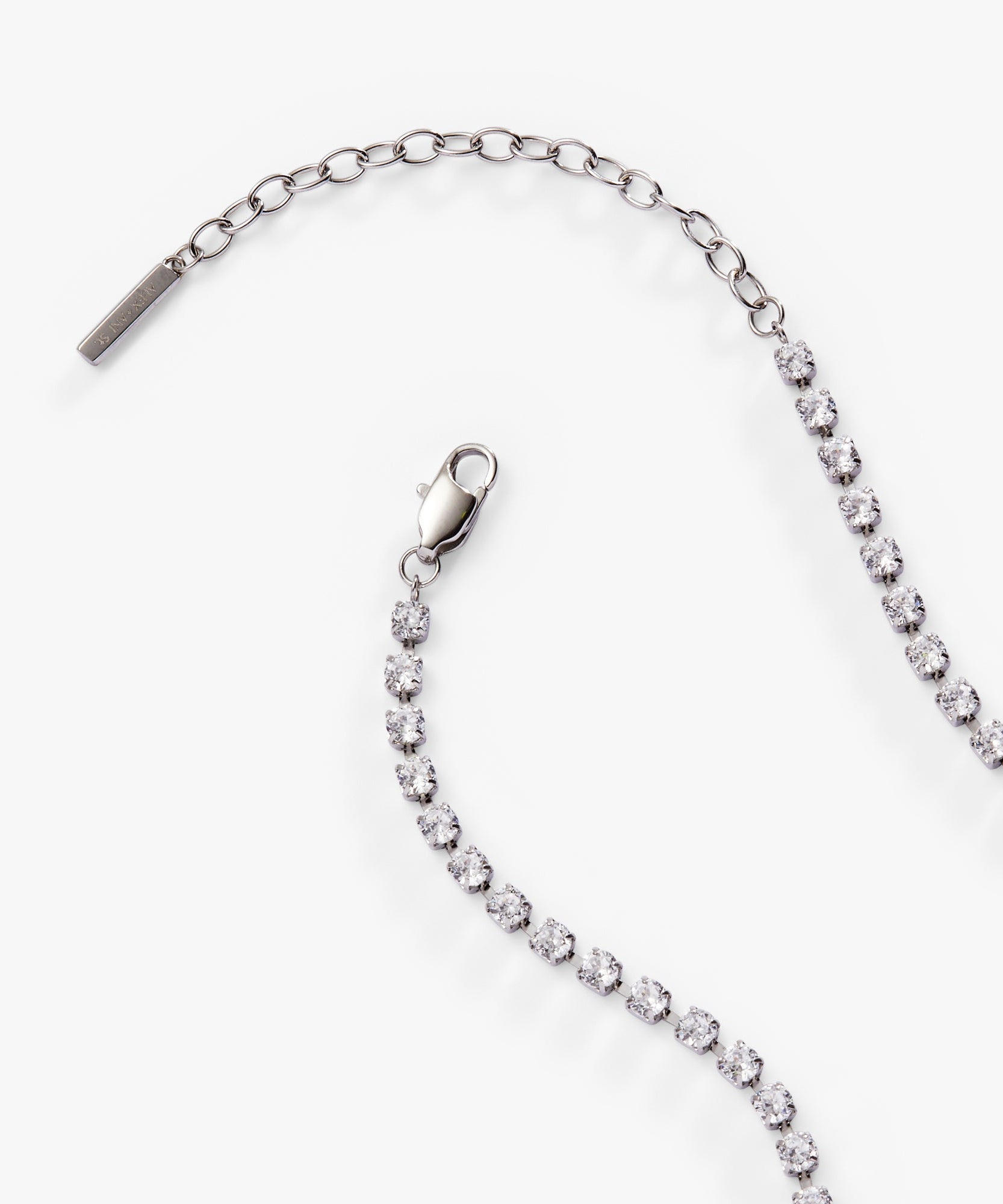 Crystal Tennis Chain Necklace