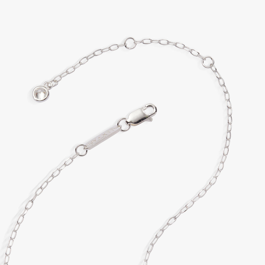 Aquarius Zodiac Precious Necklace