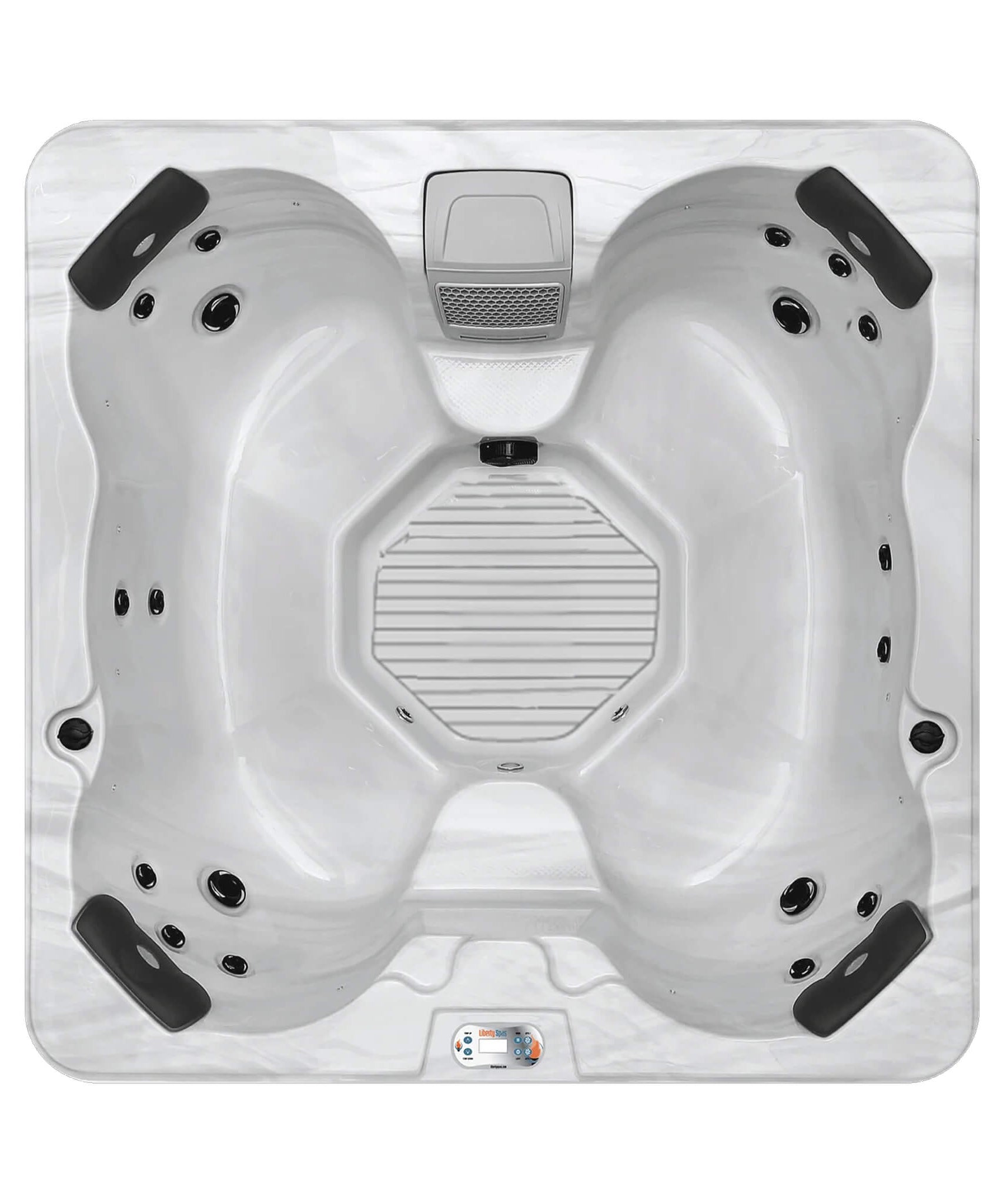 CSC Delaware 5-Person Plug And Play 18-Jet Spa With LED Lighting [LS45K] (SAK46938)