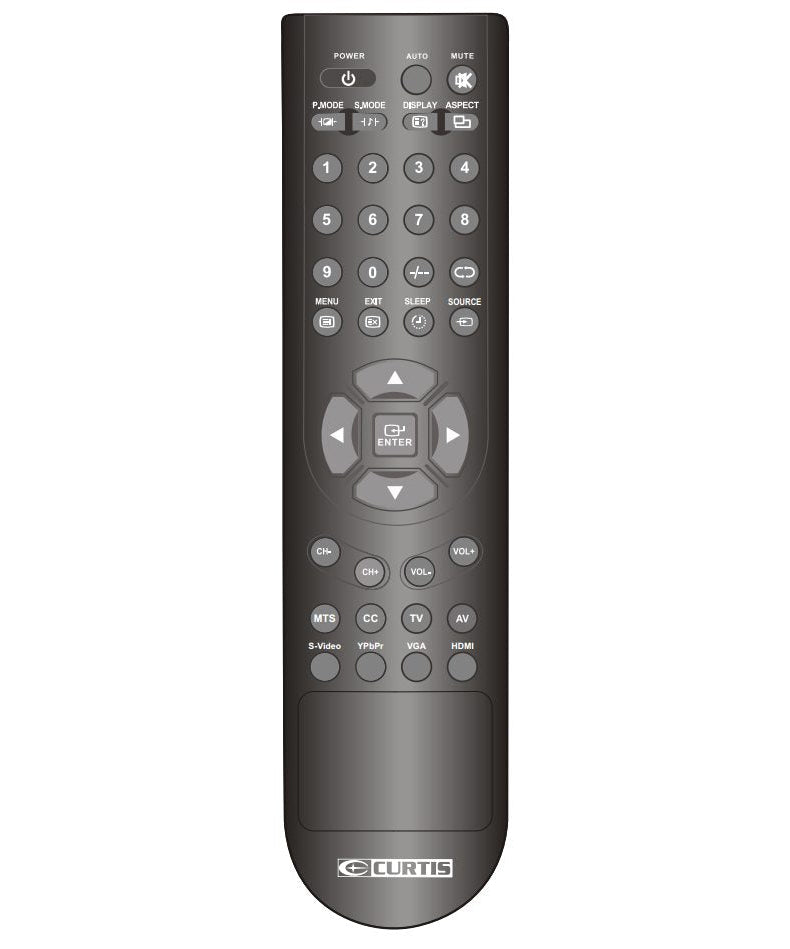 Curtis LCD2277rem TV Remote Control