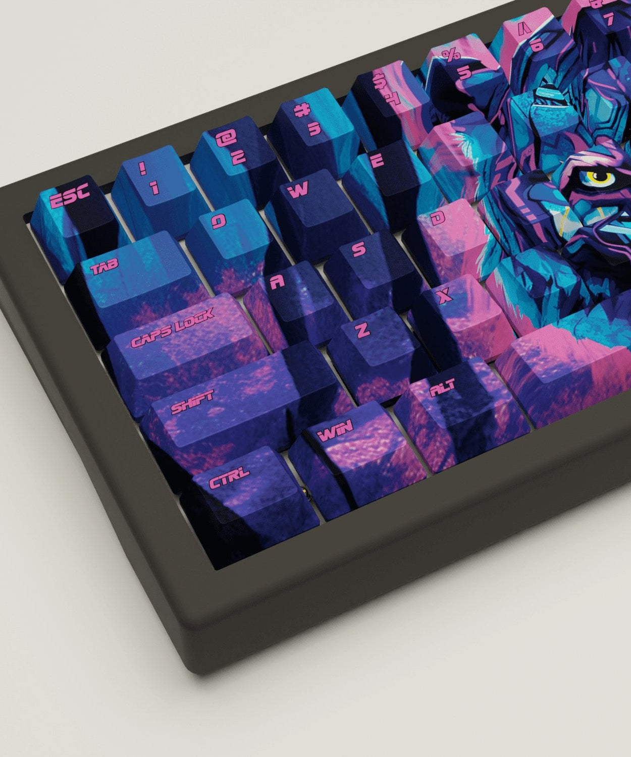 CyberTiger Design Keycaps and Mechanical Keyboard