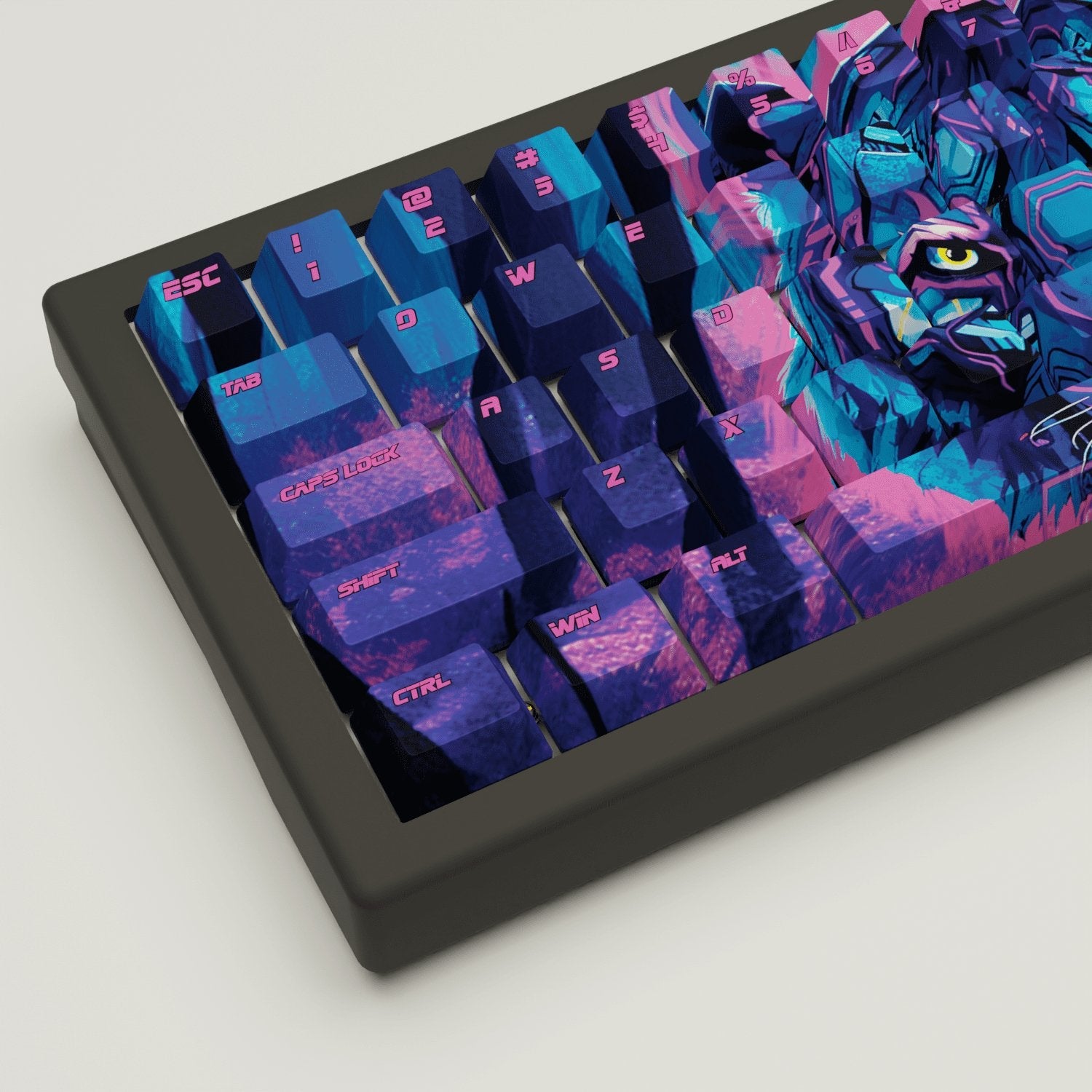 CyberTiger Design Keycaps and Mechanical Keyboard