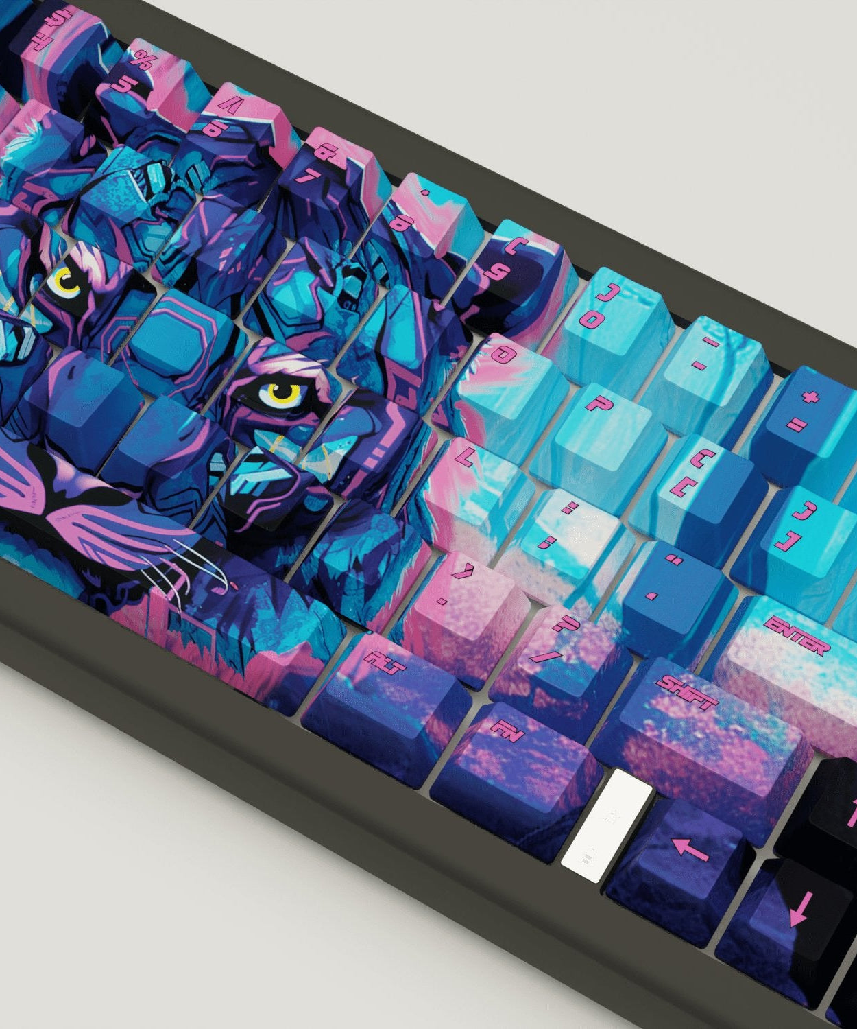 CyberTiger Design Keycaps and Mechanical Keyboard