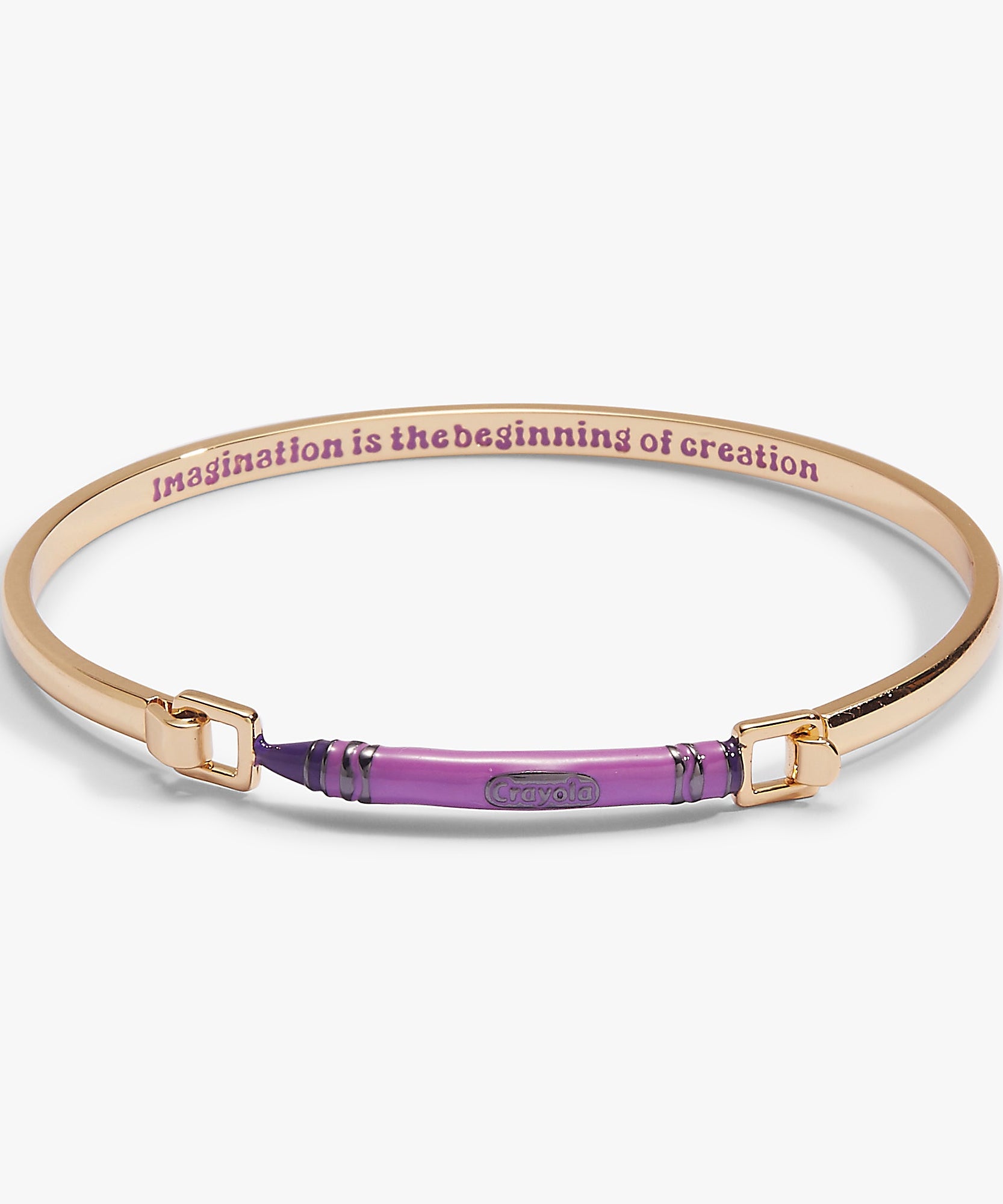 Crayola Royal Purple Crayon Tension Bangle