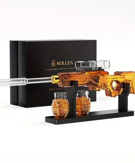 Sniper Whiskey Decanter Set
