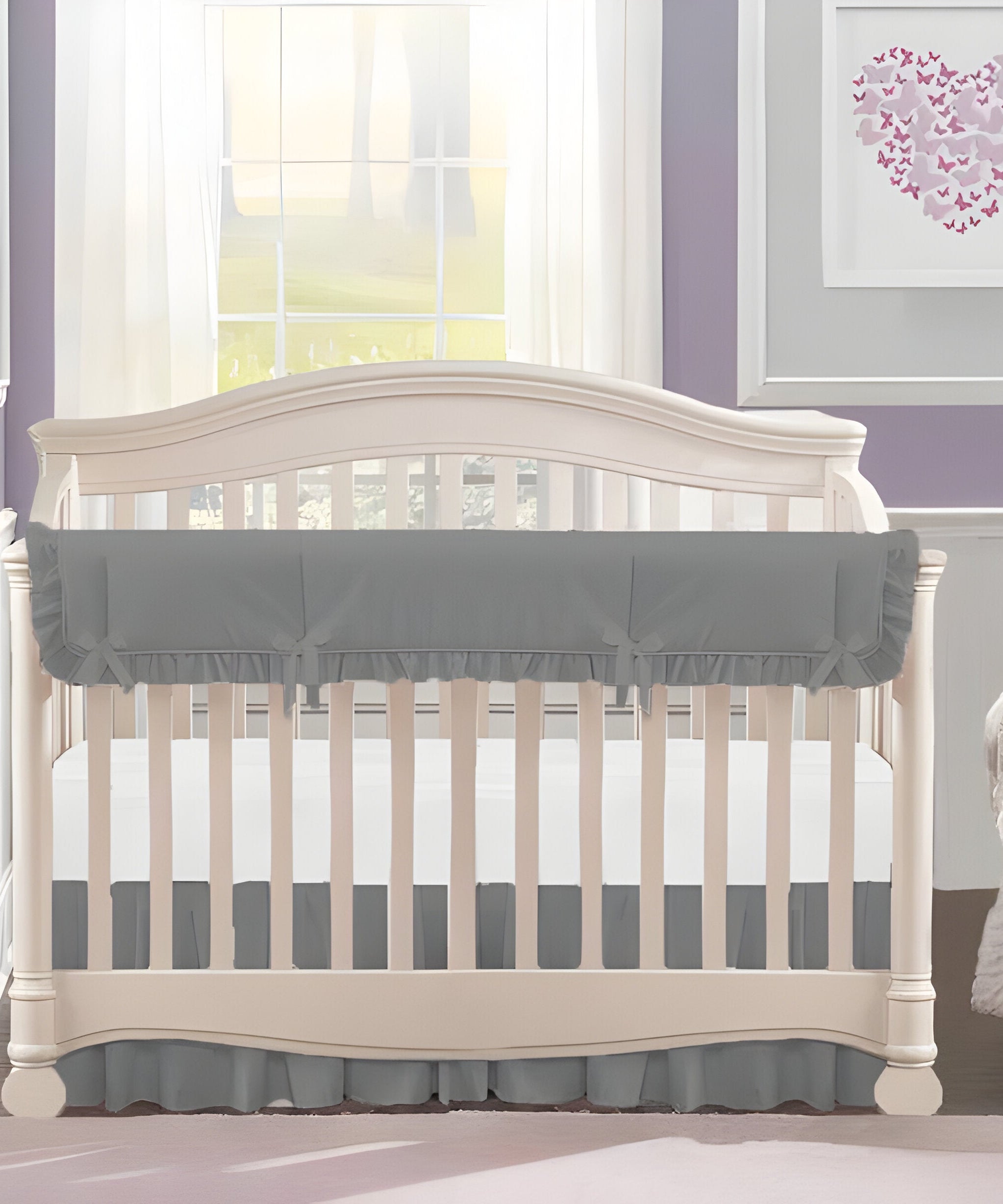 Cotton Knitted Crib Rail Cover
