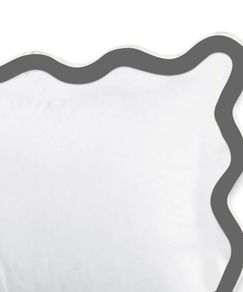 400TC Applique Scalloped Embroidery Cotton Duvet Cover Set