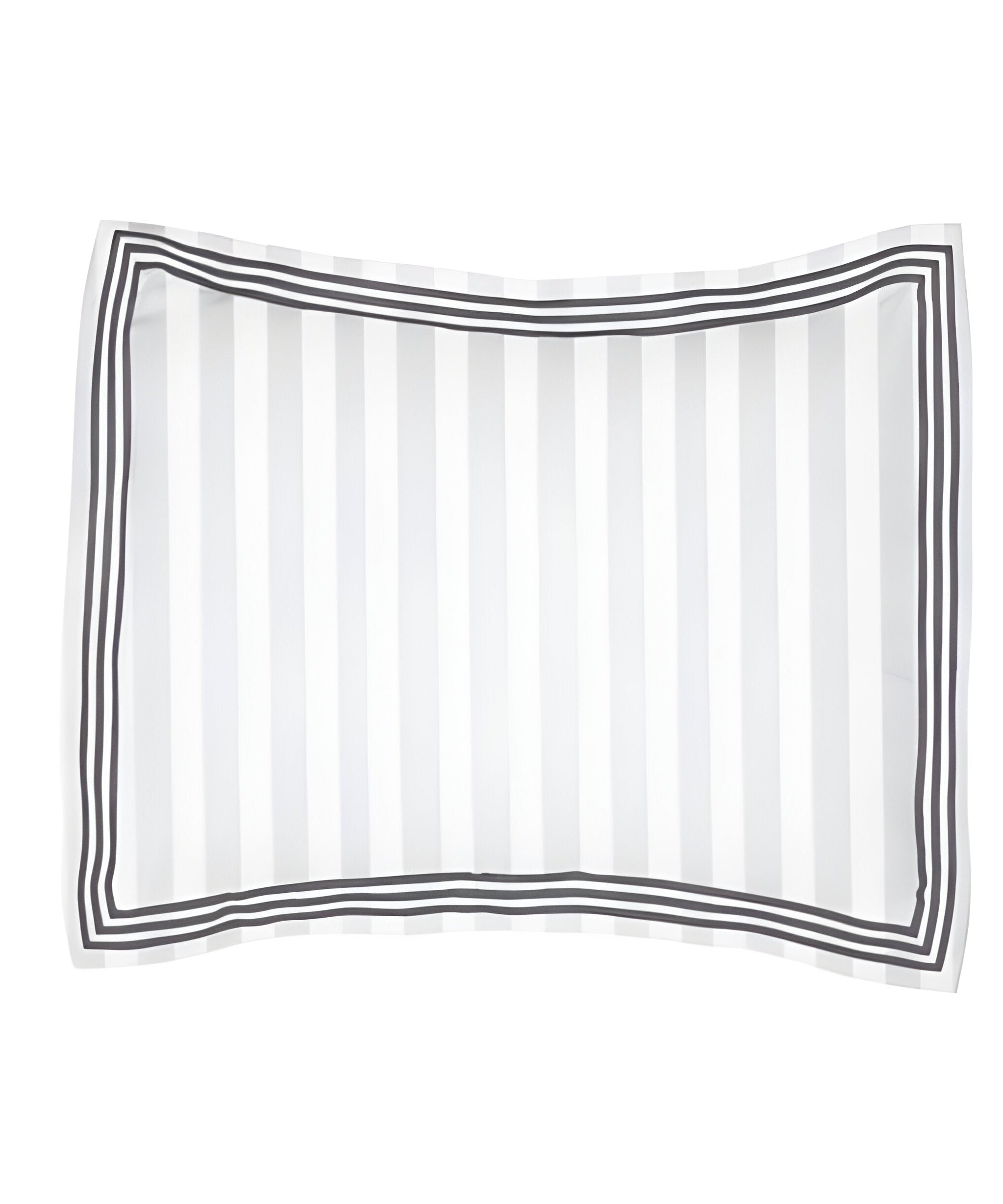 400TC Cotton Sateen Triple Edge Embroidery Stripe Duvet Cover Set