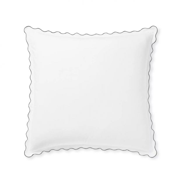 400TC Cotton Sateen Small Scallop Embroidery Duvet Cover Set