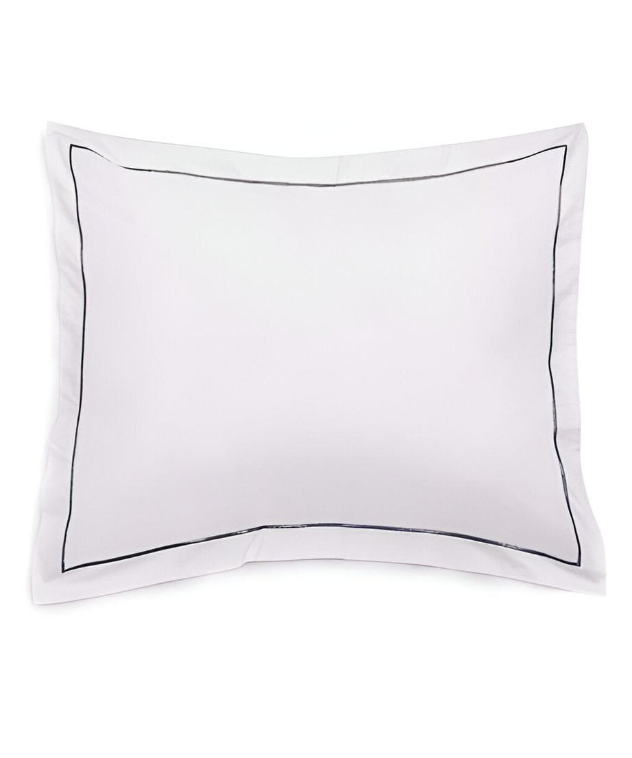 400TC Single Embroidery Sateen Solid Cotton Round Duvet Cover Set