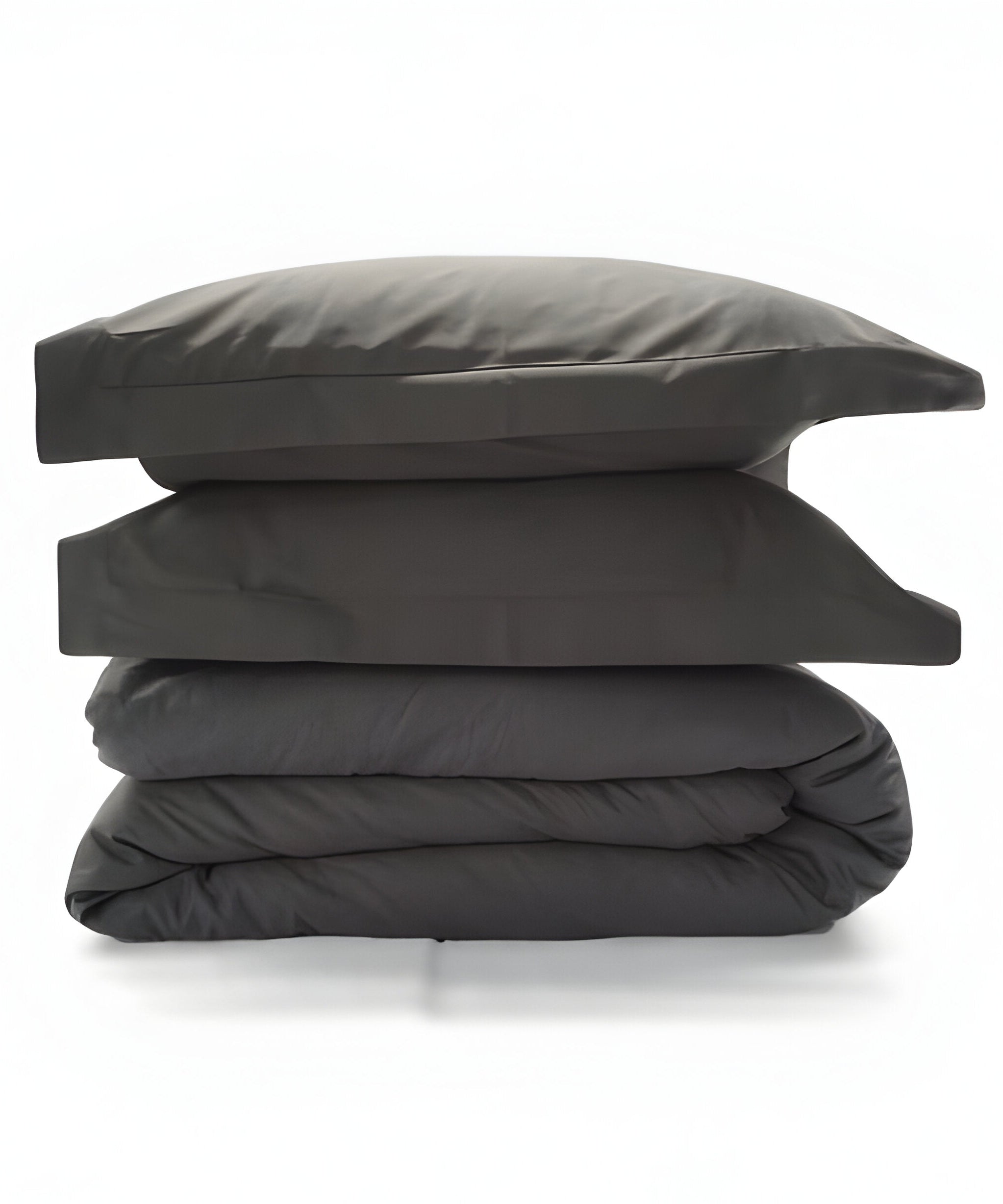 400TC Cotton Sateen Solid Duvet Cover Set