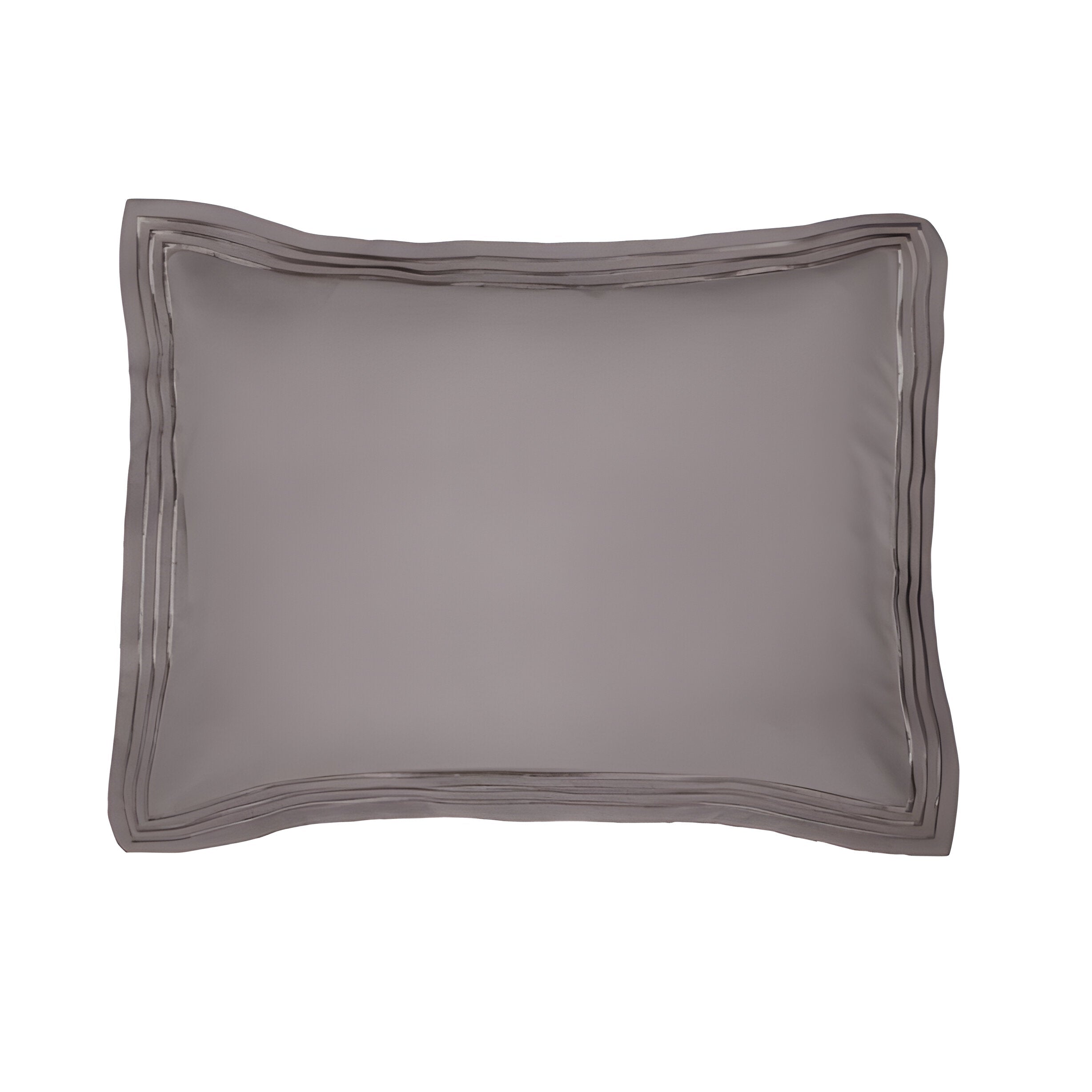 400TC Cotton Luxurious Triple Embroidery Sateen Solid Duvet Cover Set
