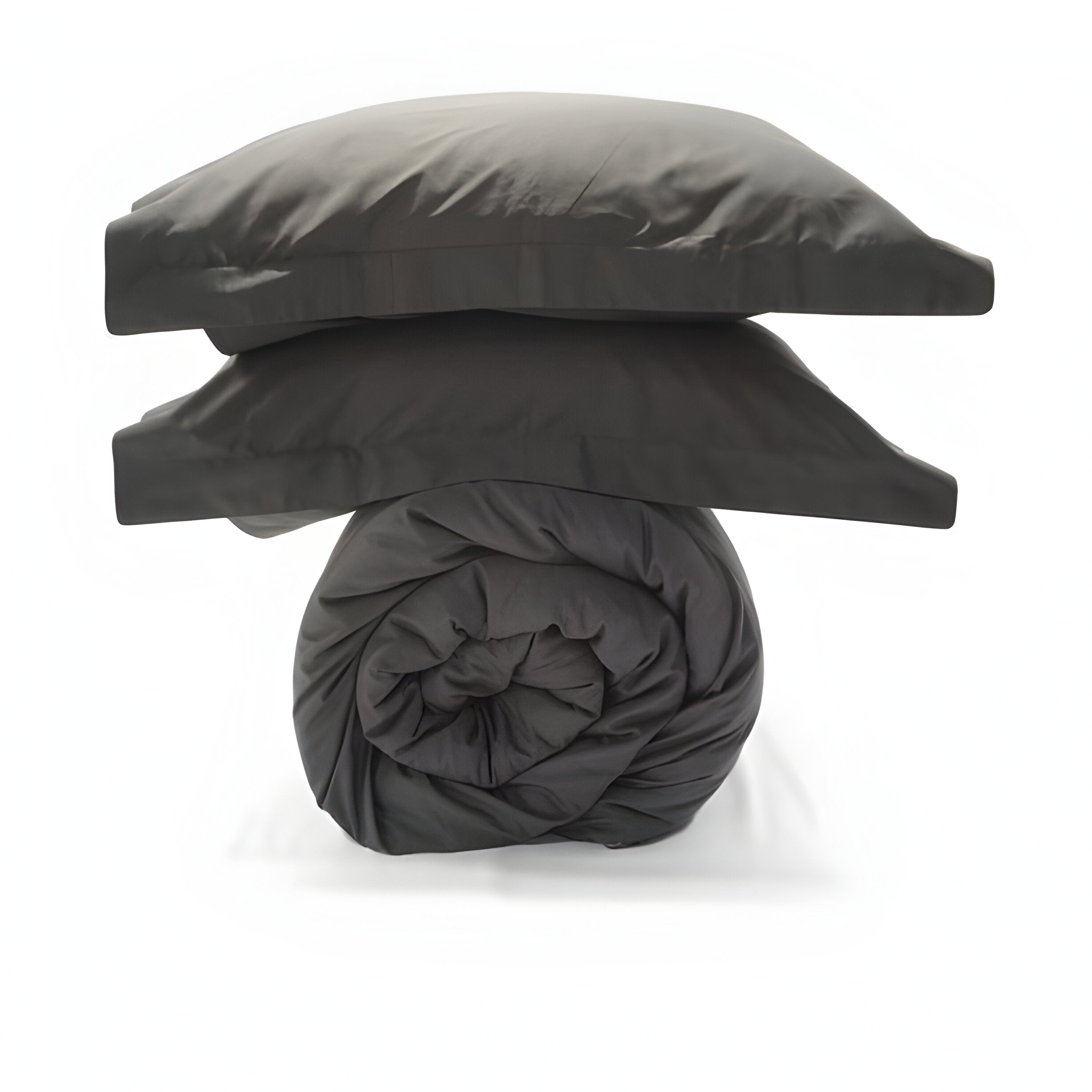 400TC Cotton Sateen Solid Duvet Cover Set
