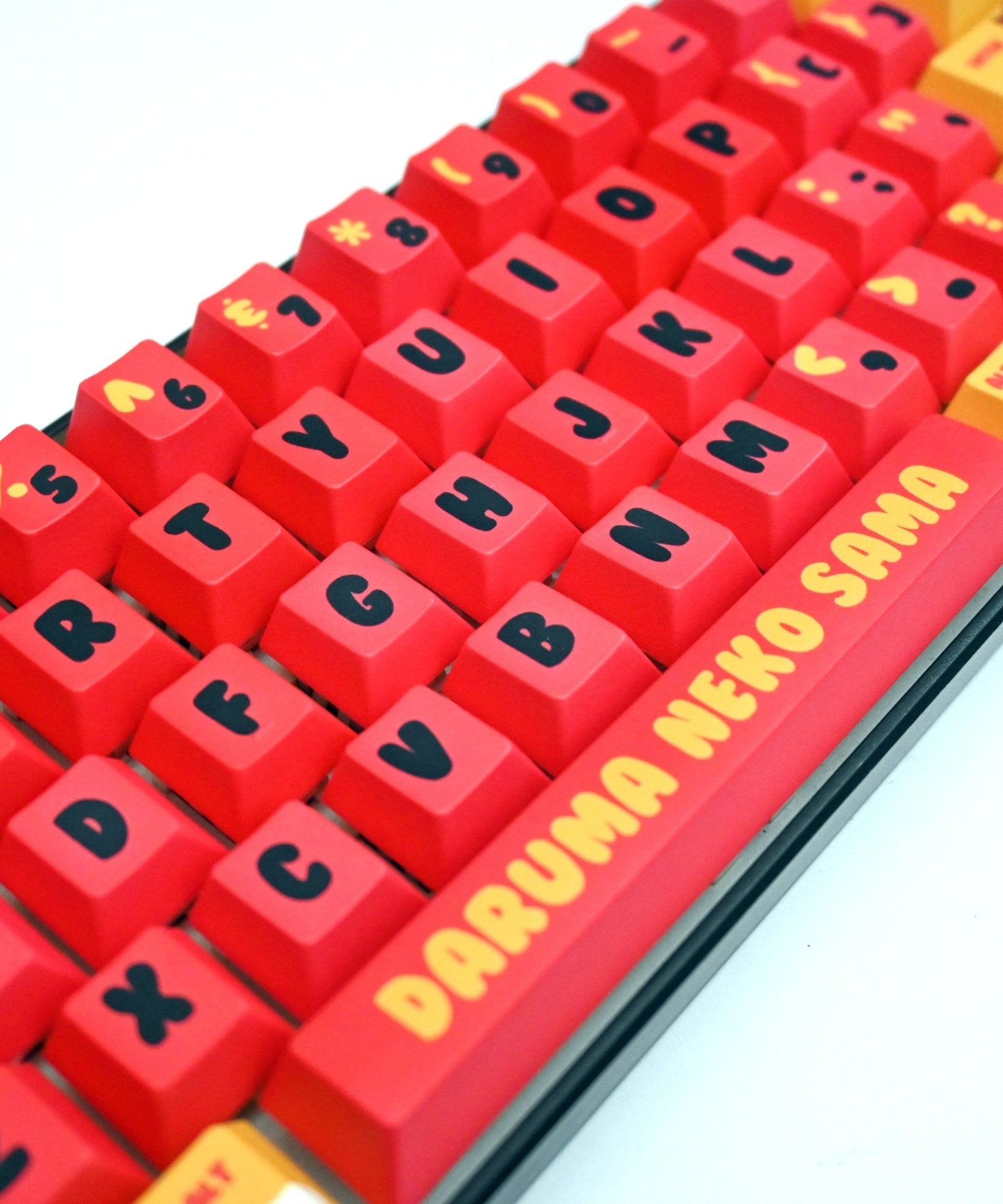 Daruma Neko Sama keycap set by Michael Chuah