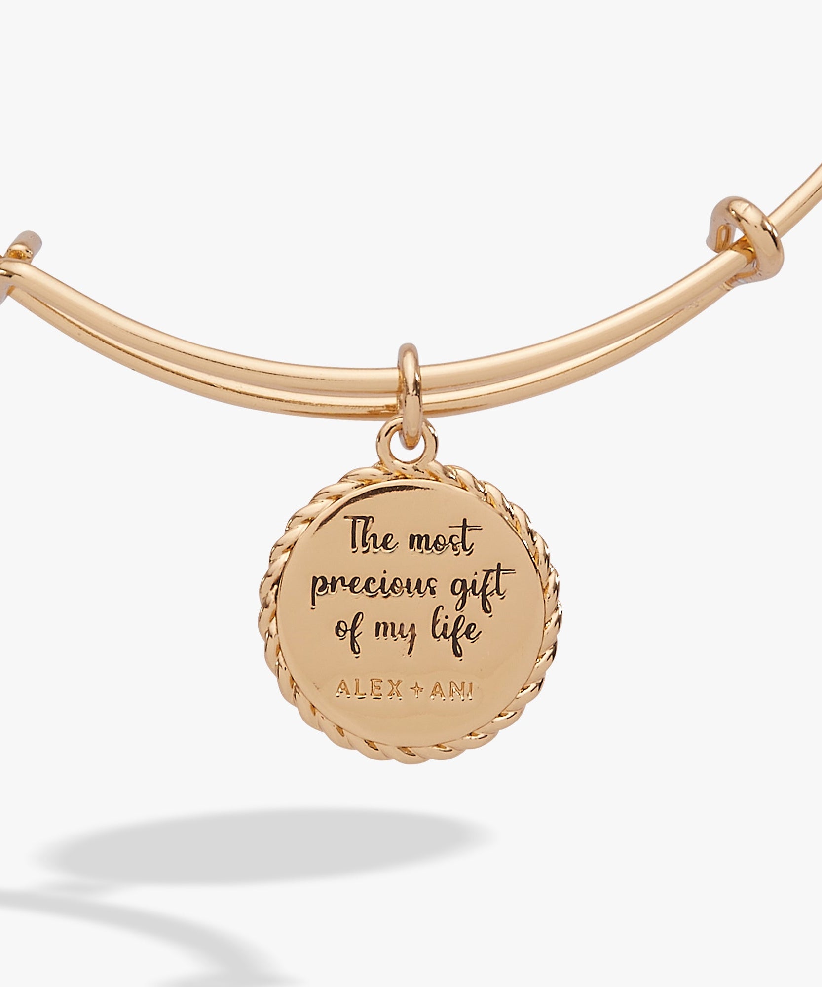 Daughter 'The Most Precious Gift Of My Life' Charm Bangle