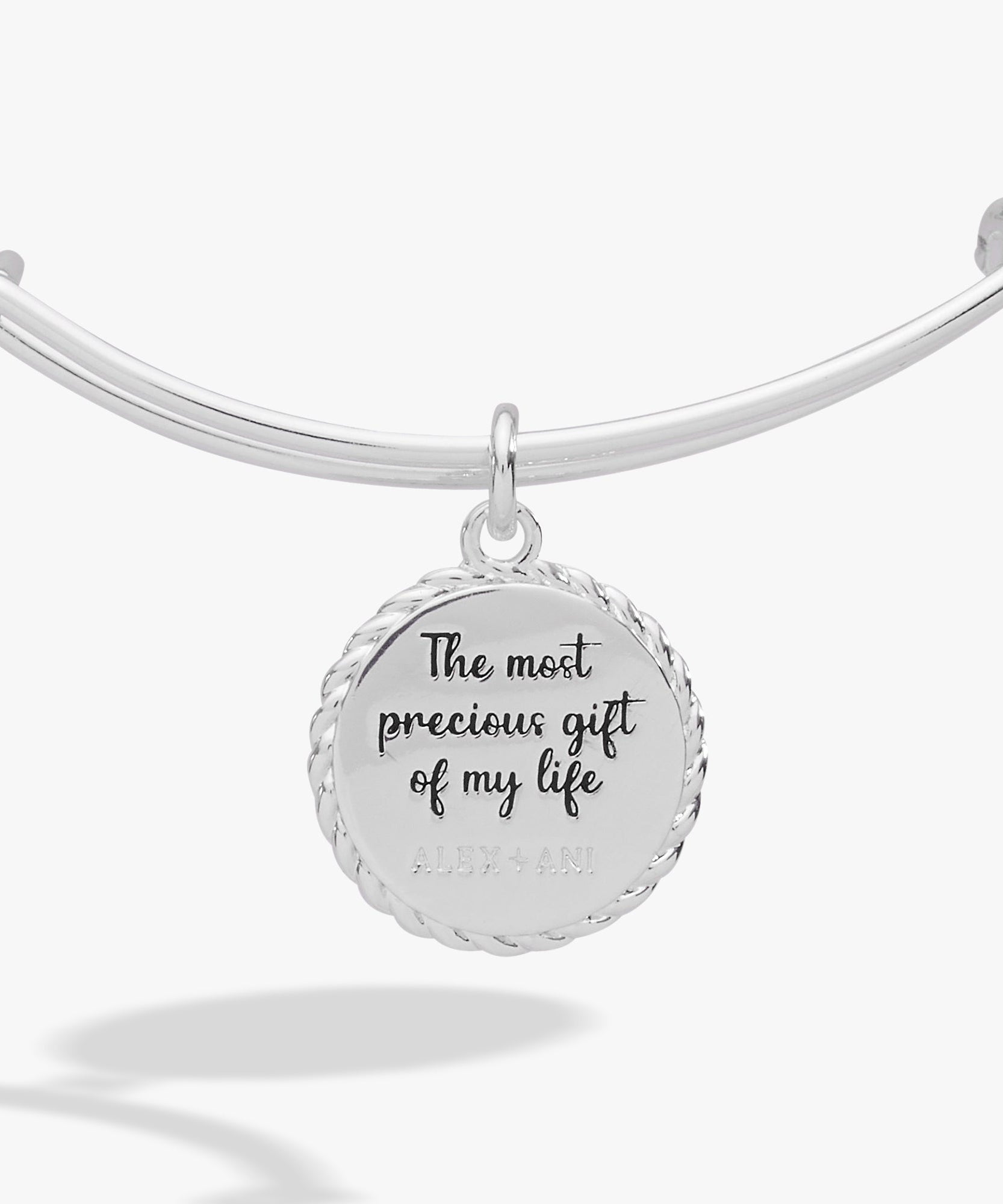 Daughter 'The Most Precious Gift Of My Life' Charm Bangle