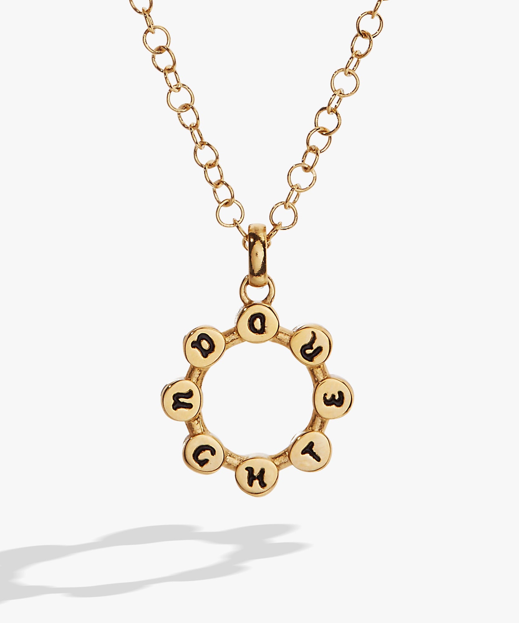 Daughter Hidden Message Acrostic Necklace