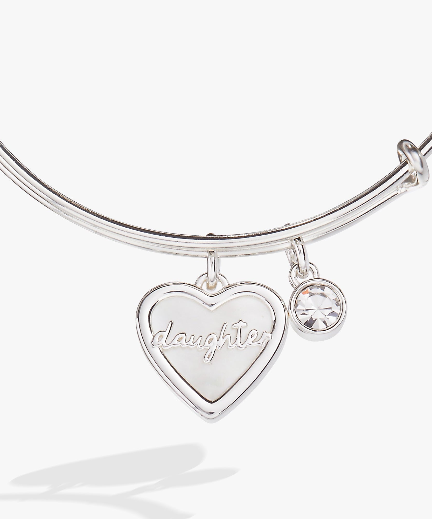 Daughter Mother of Pearl Bangle