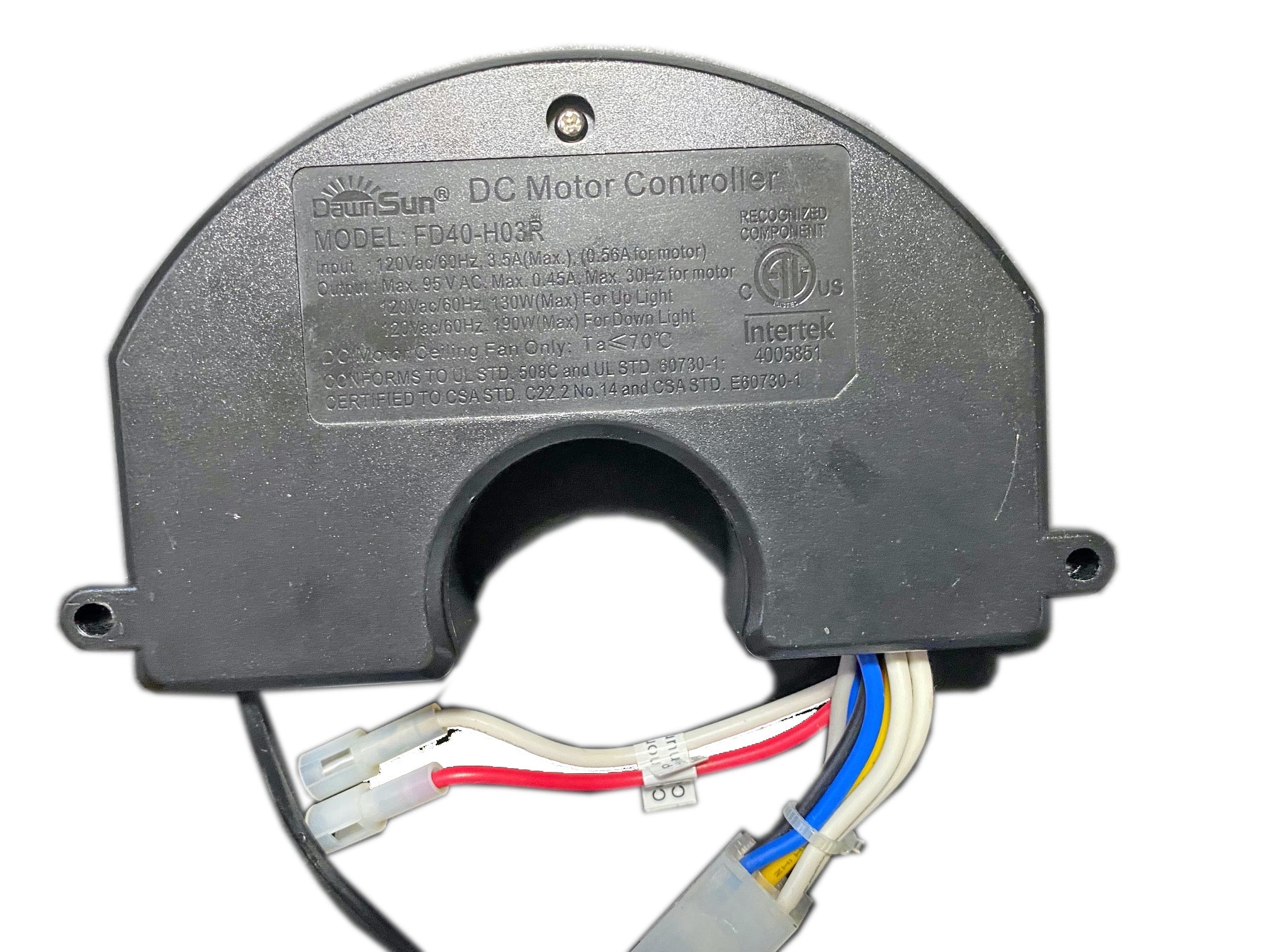 Substitute for Harbor Breeze FD40-H03R for Wakefield Ceiling Fan Receiver [FD40-H03R]