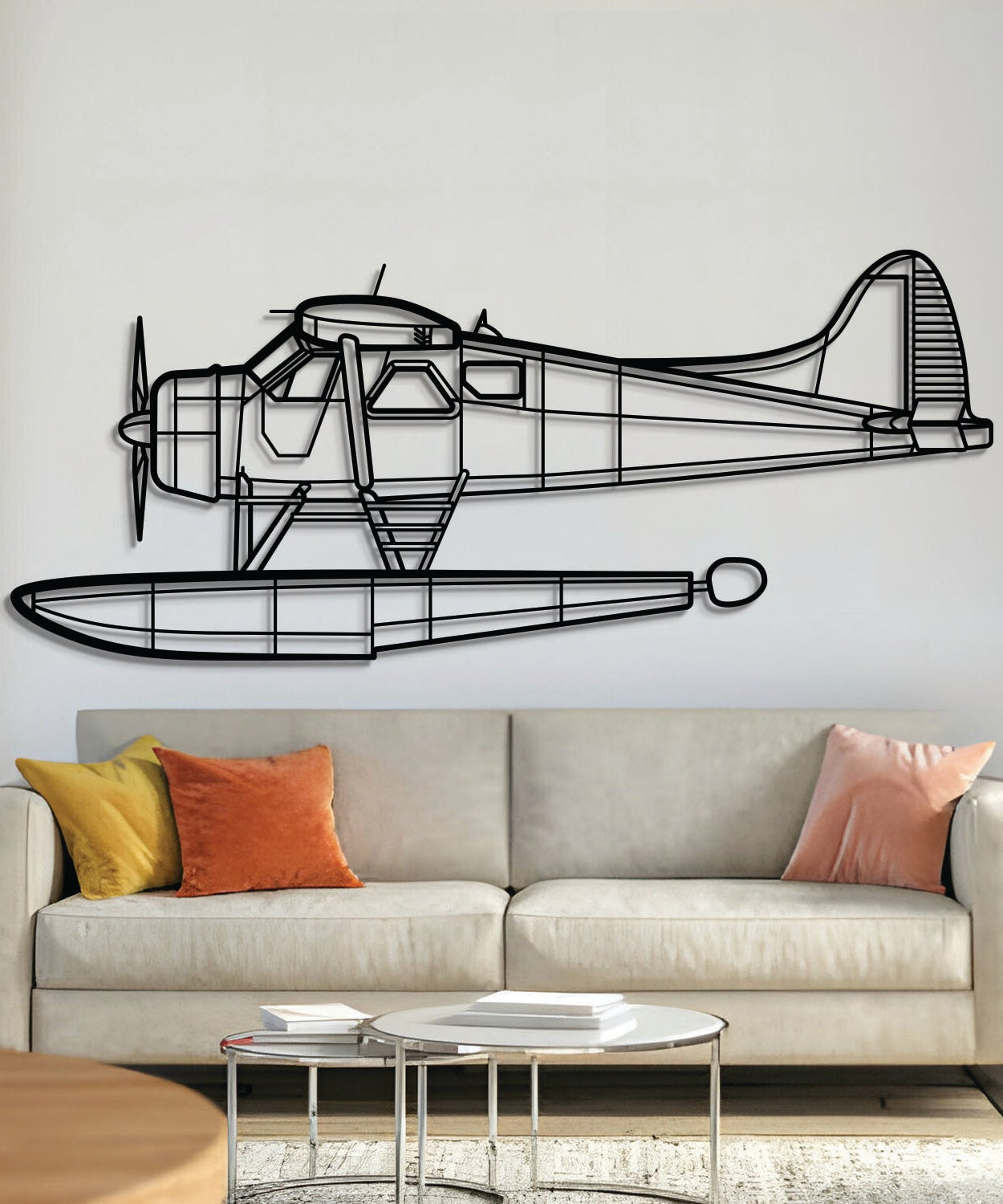 DHC-2 MK I Metallflugzeug Wandbild - NCP0219