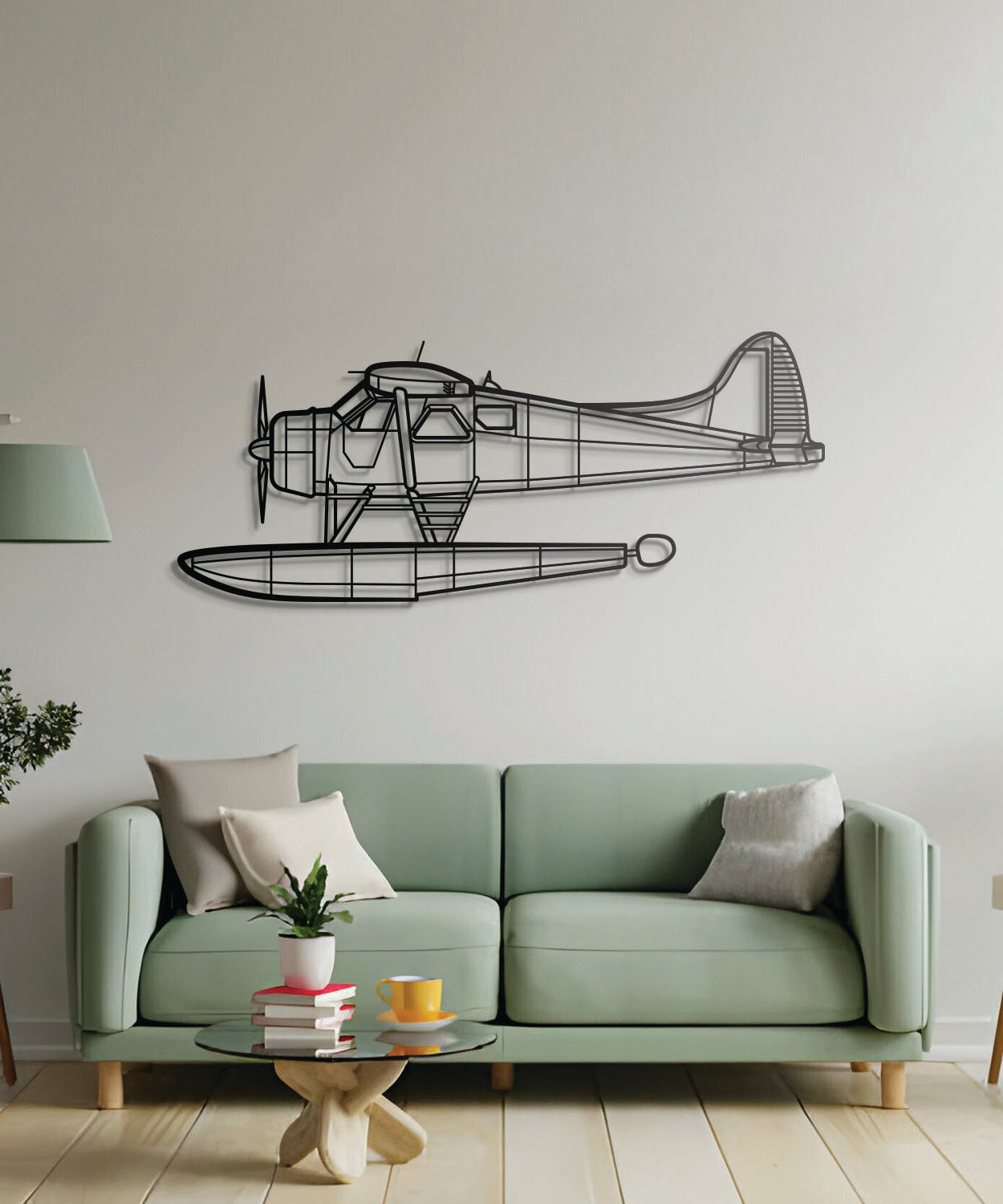 DHC-2 MK I Metallflugzeug Wandbild - NCP0219
