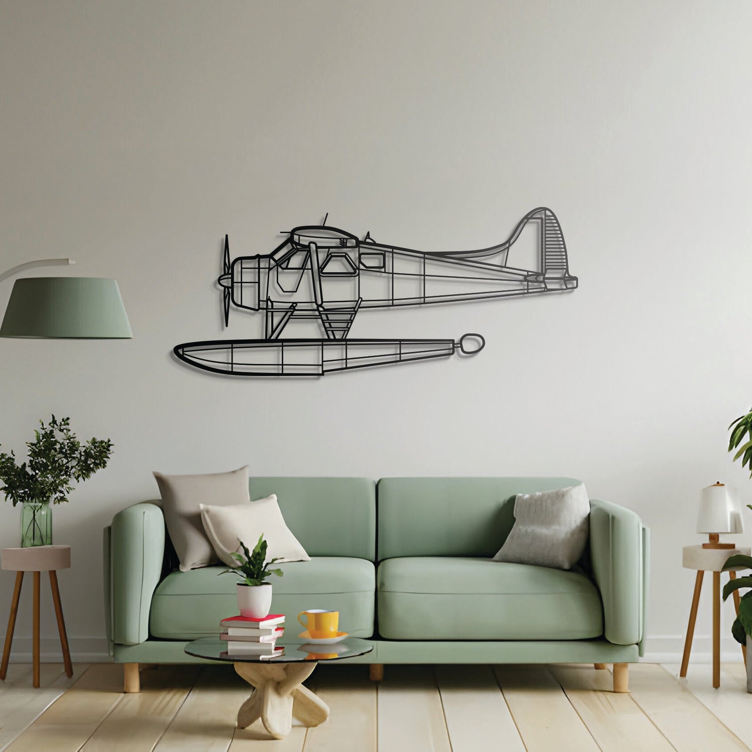 DHC-2 MK I Metallflugzeug Wandbild - NCP0219