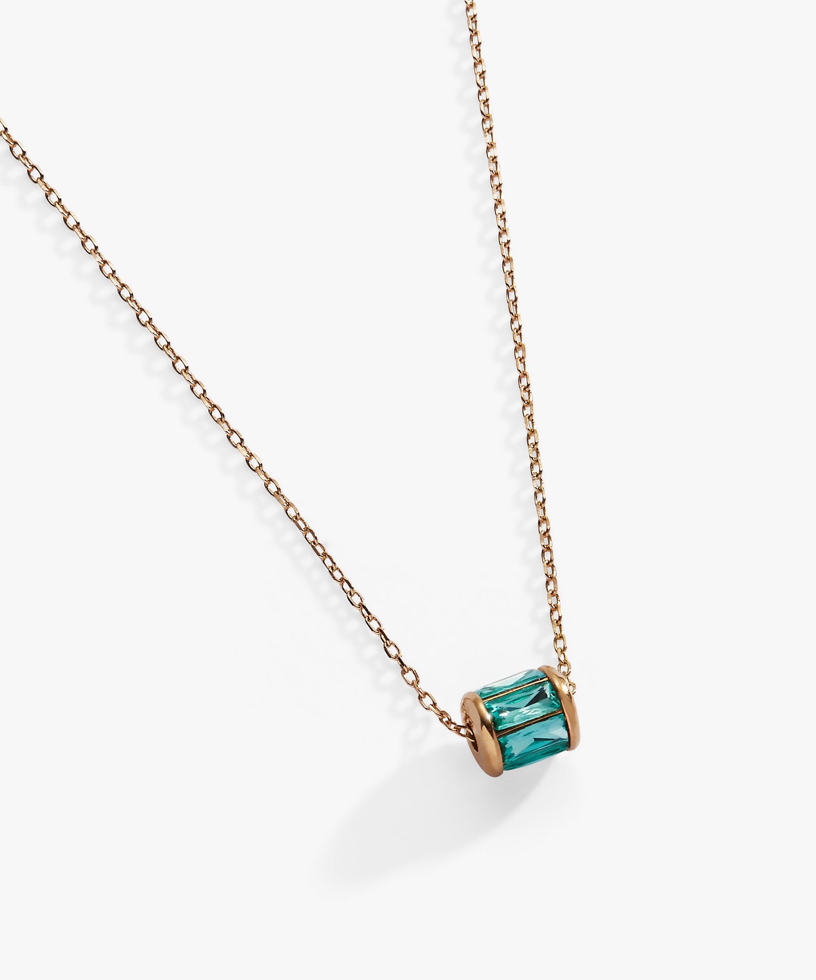 December Birthstone Precious Pendant Necklace