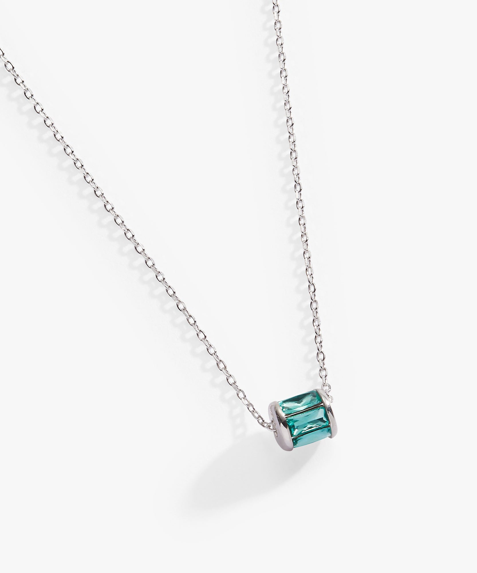 December Birthstone Precious Pendant Necklace