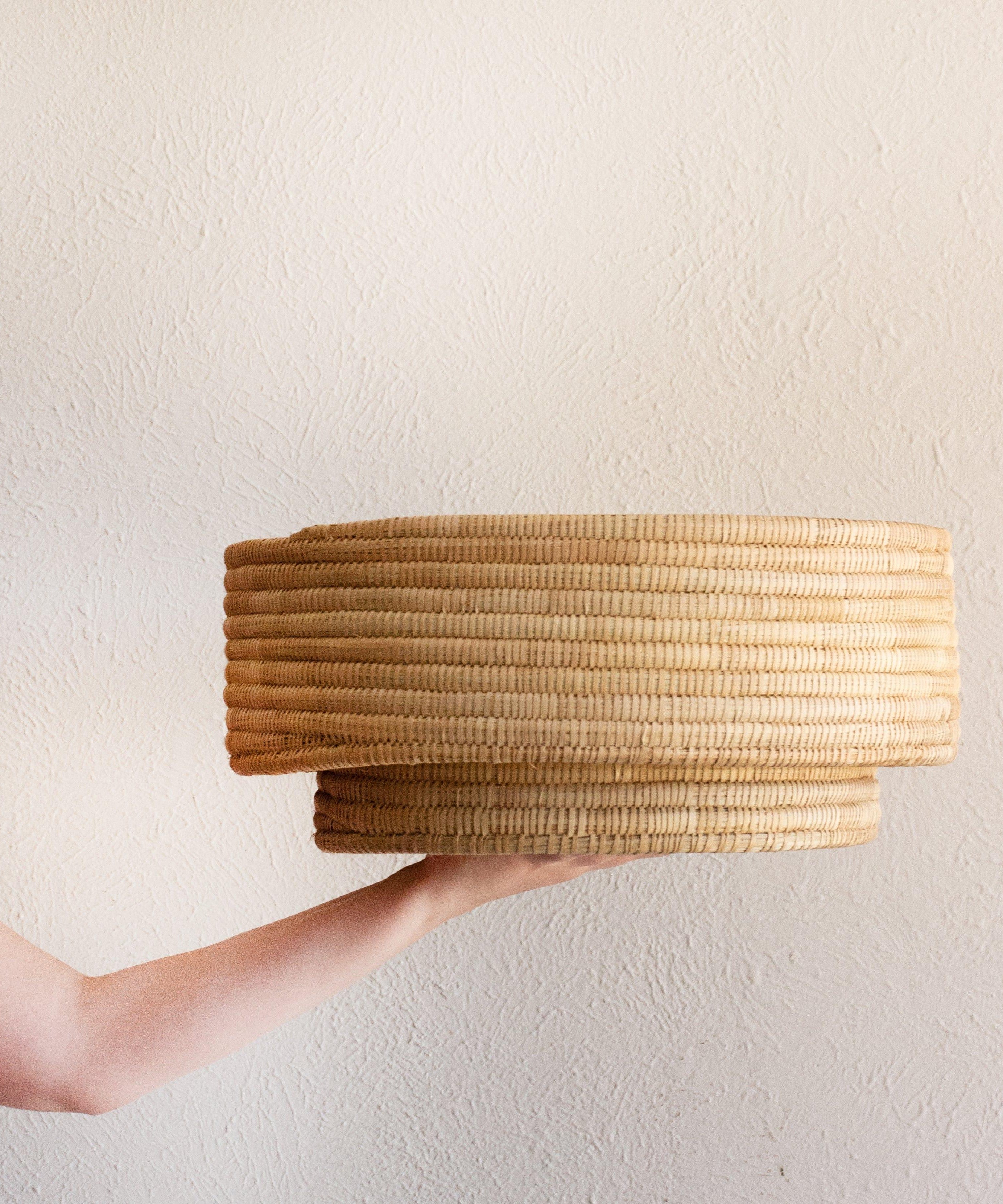 Natural Woven Dengu Basket