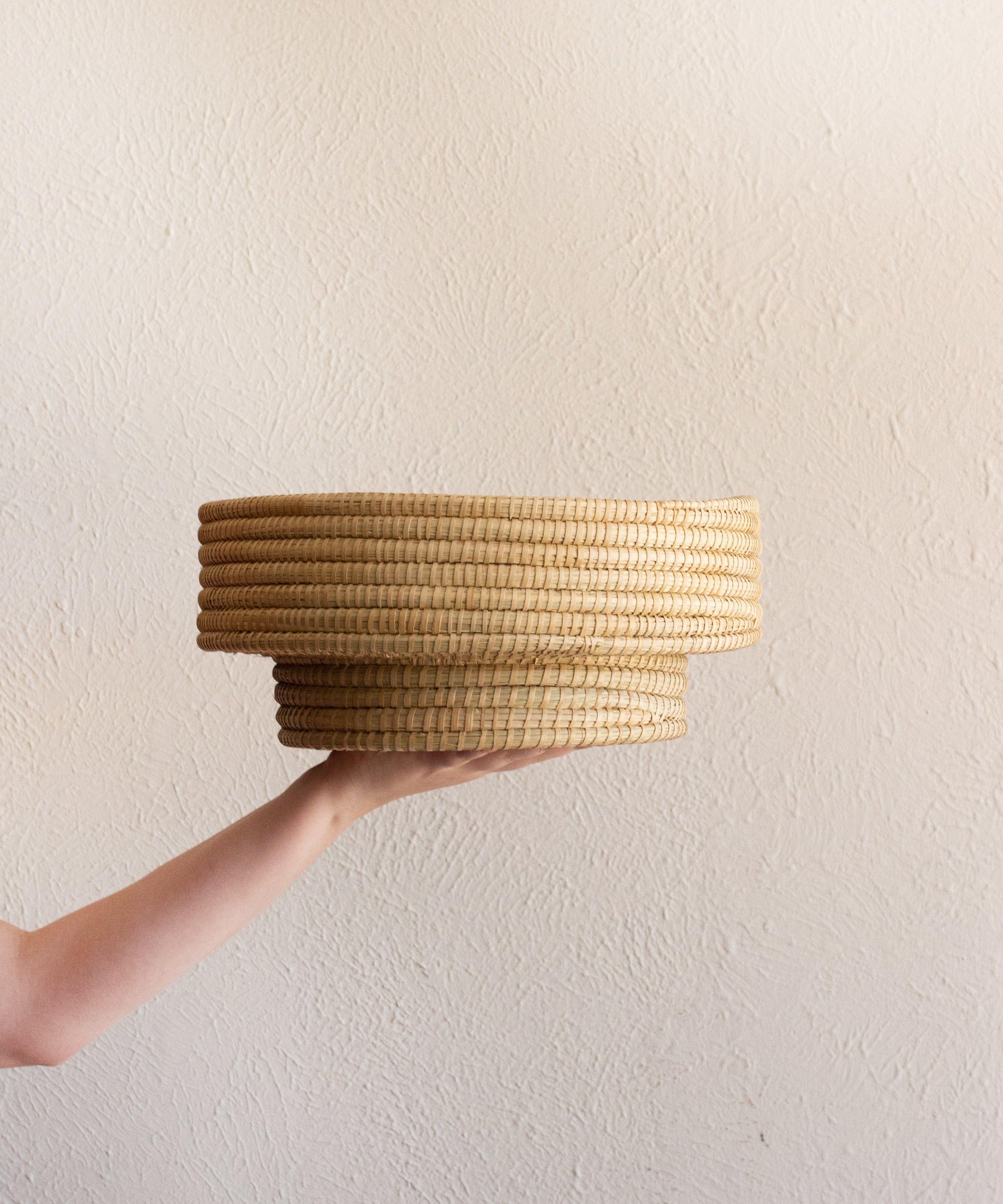 Natural Woven Dengu Basket