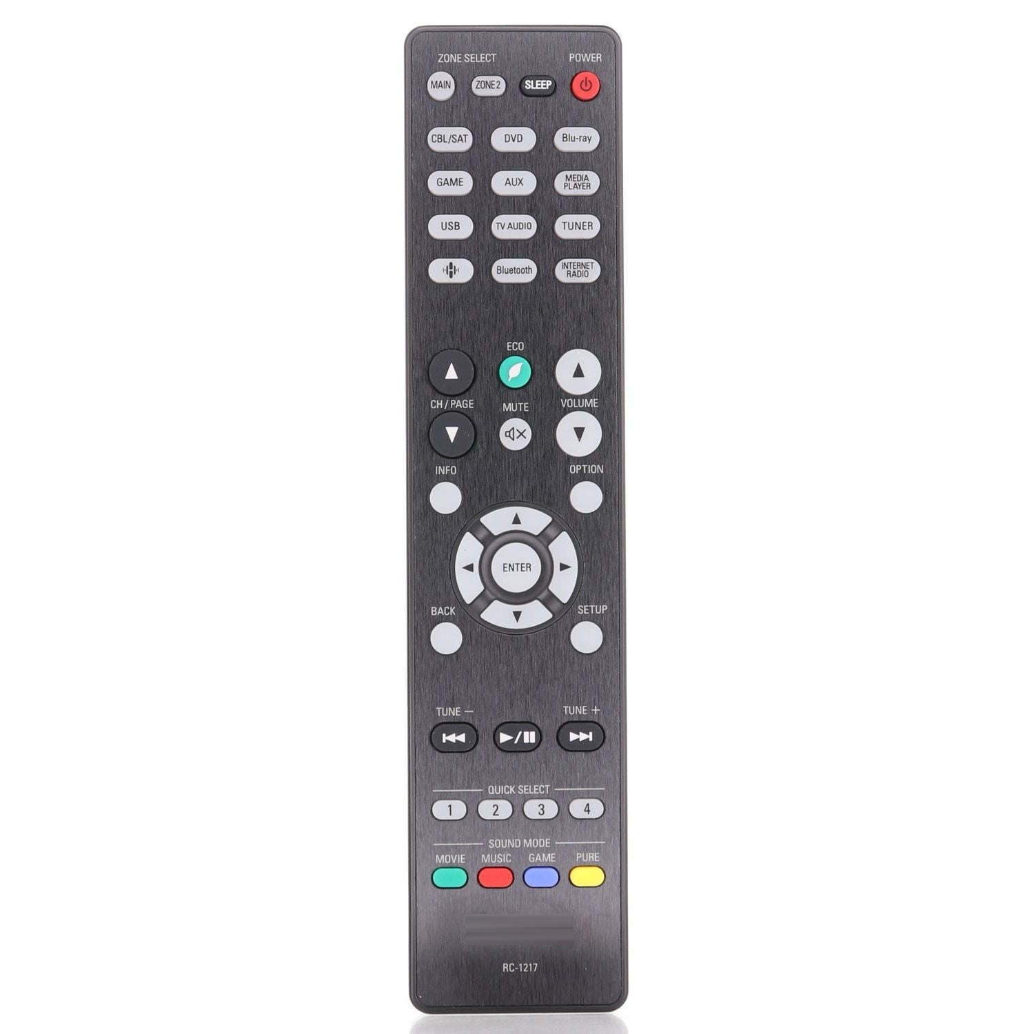 Denon RC-1217 A/V Receiver Remote Control | IR - 30701024500AD