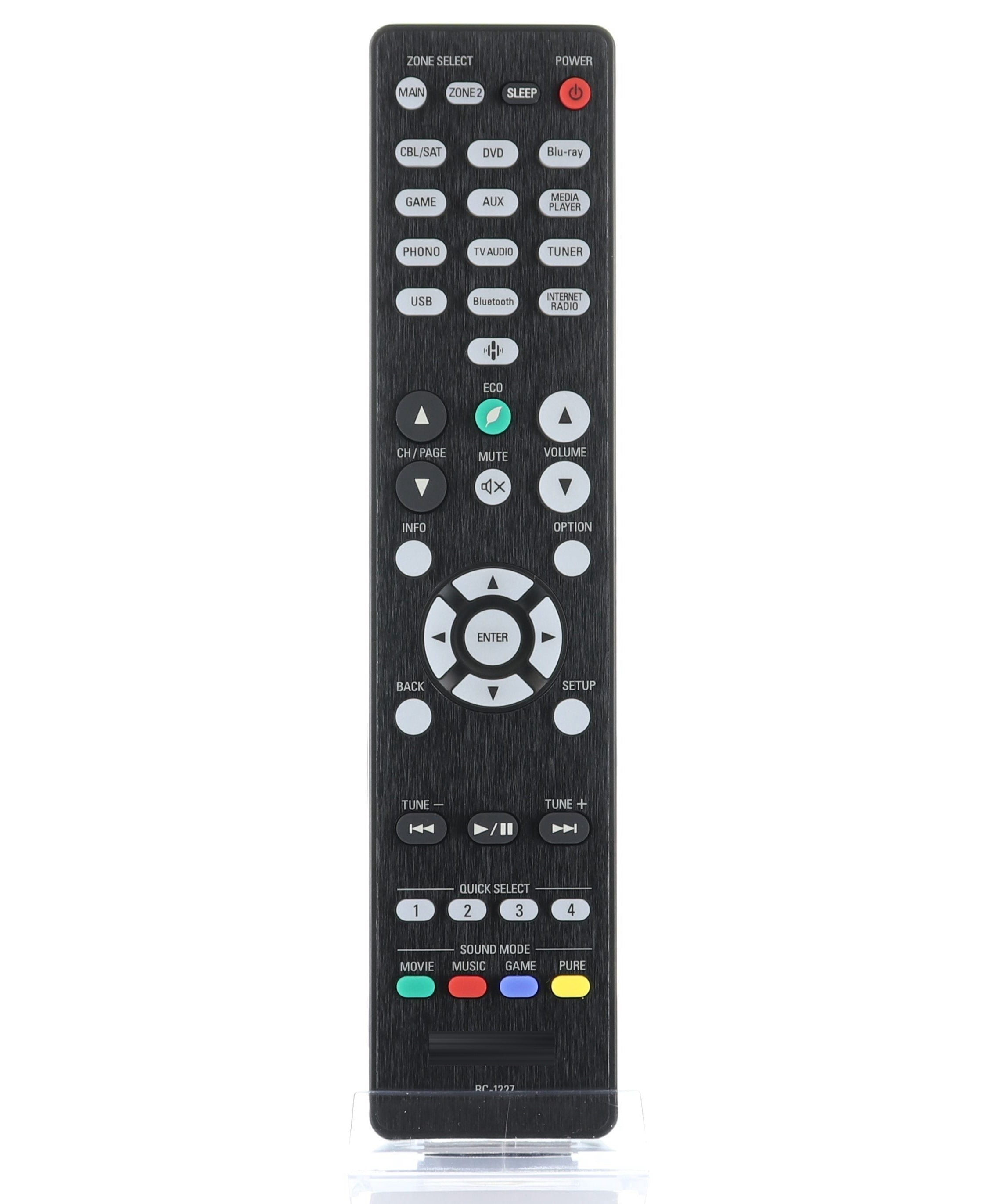 Denon RC-1227 AV Receiver Remote Control | AVRS730H | AVRS740H | AVRS750H | AVRX1400H | AVRX1500H | AVRX1600H - 30701026100AD